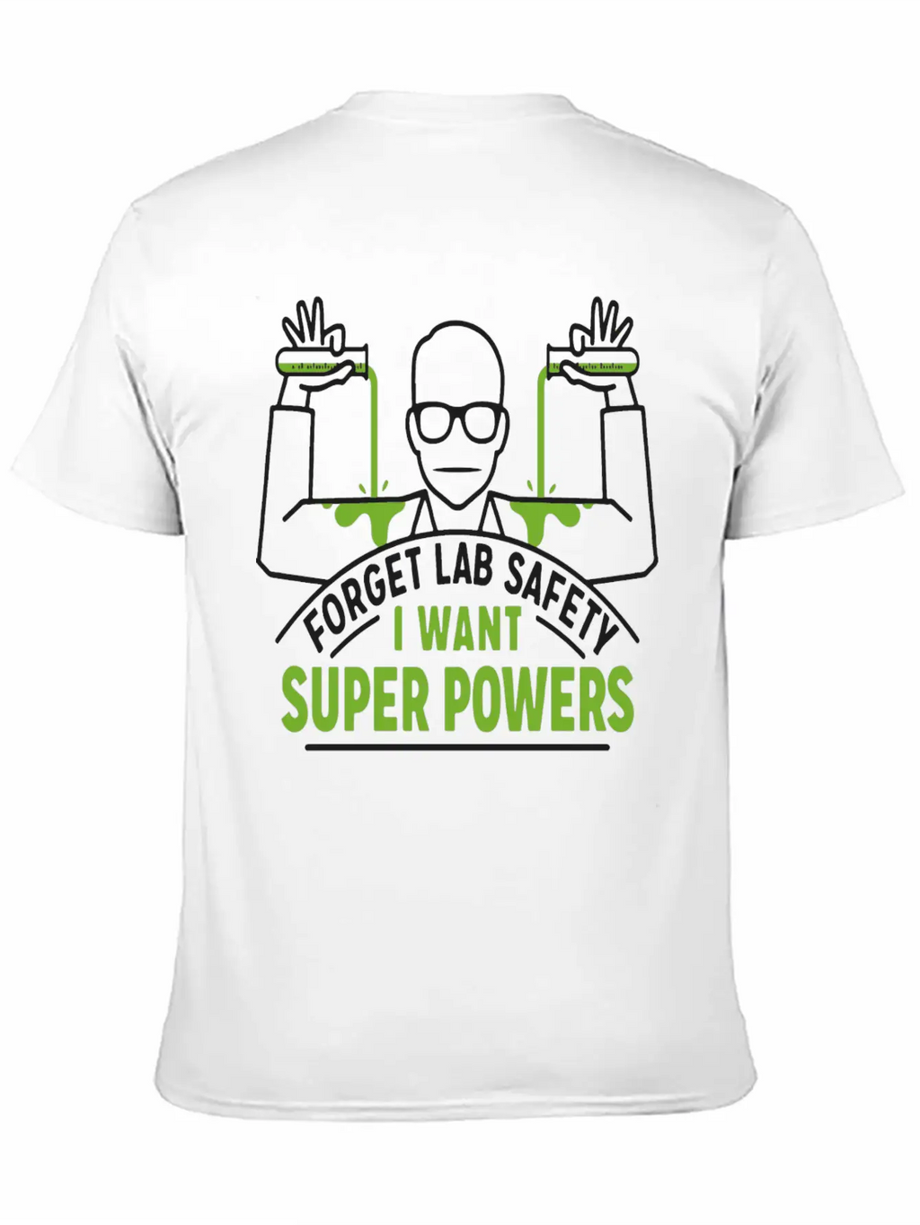 Get Lab Safety Humour Logo Funny Gift Stylish Everyday T-Shirt – Unisex Basic Cotton Tee