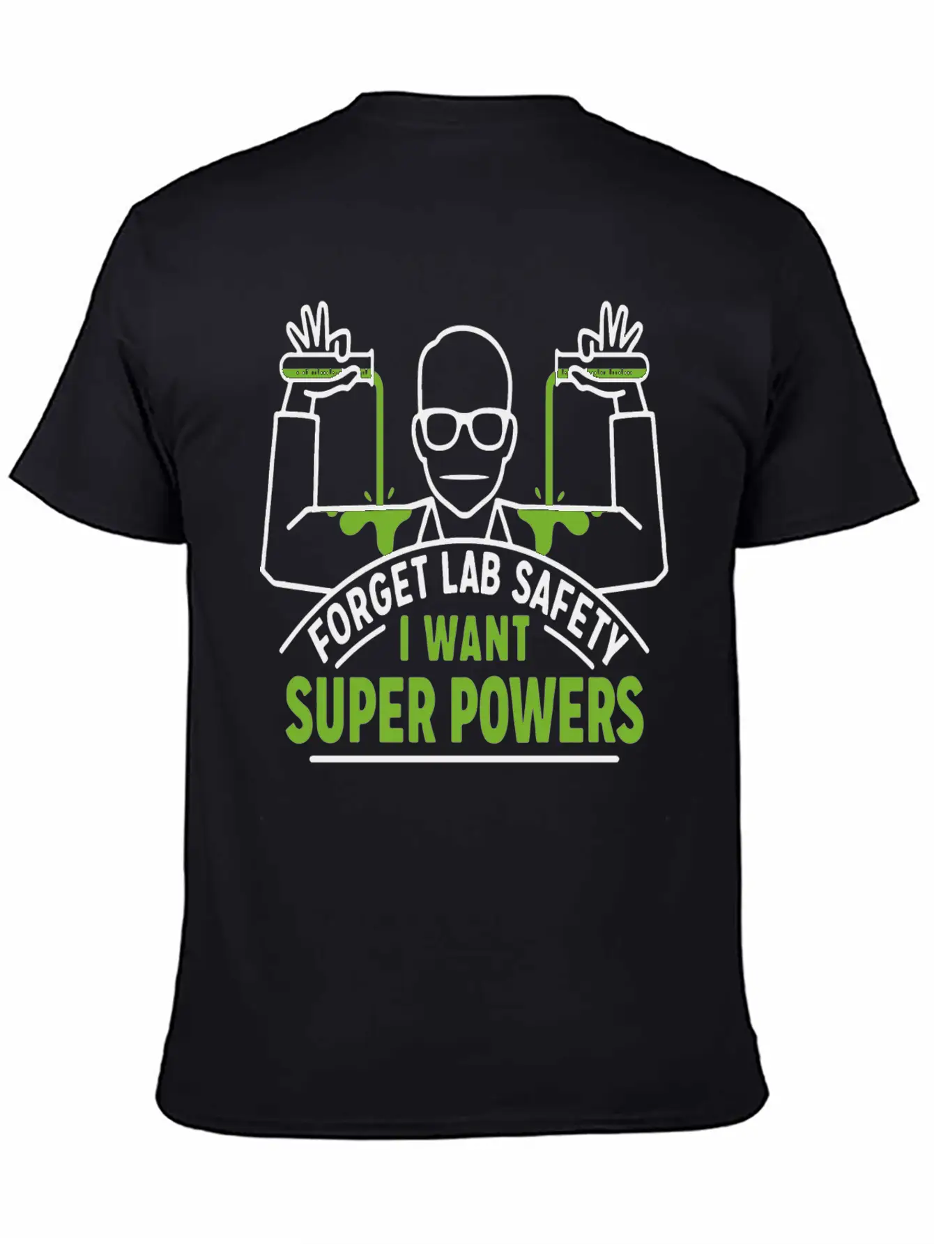 Get Lab Safety Humour Logo Funny Gift Stylish Everyday T-Shirt – Unisex Basic Cotton Tee