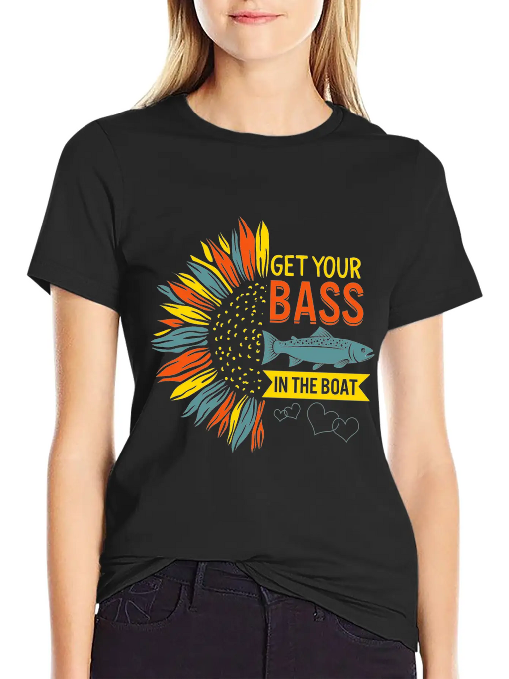 Get Your Bass On The Boat Shirt, Fishing, Bass Unisex Casual T-Shirt – Clean Design For Daily Comfort