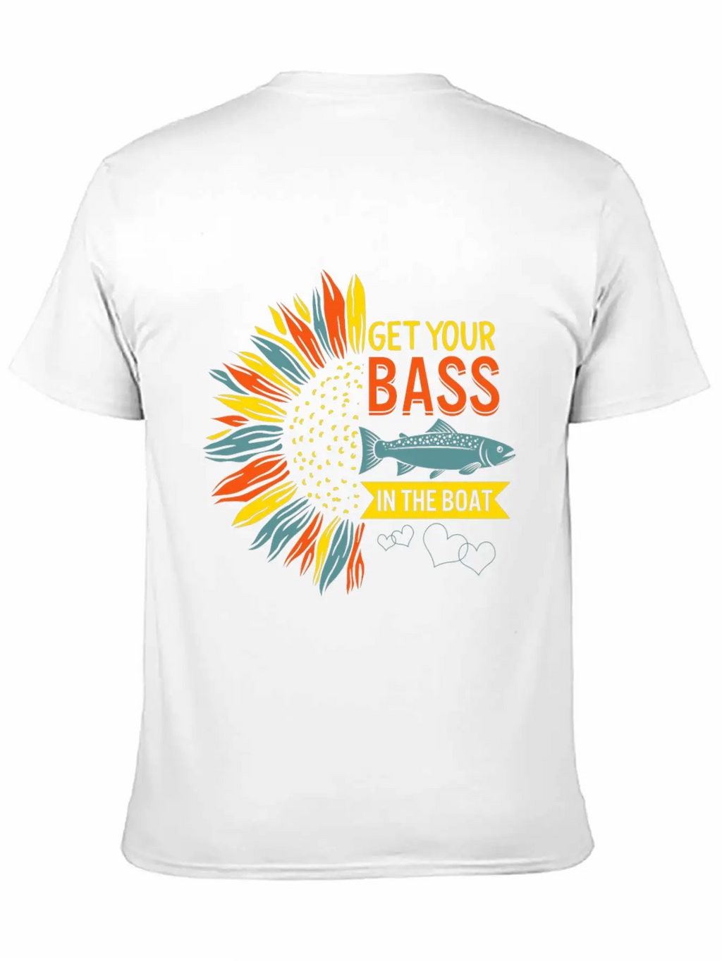 Get Your Bass On The Boat Shirt, Fishing, Bass Unisex Casual T-Shirt – Clean Design For Daily Comfort