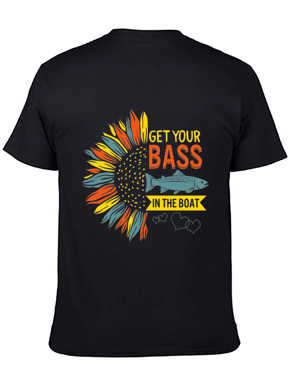 Get Your Bass On The Boat Shirt, Fishing, Bass Unisex Casual T-Shirt – Clean Design For Daily Comfort