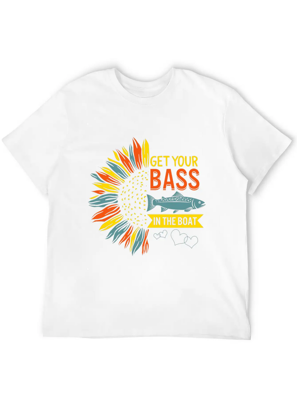 Get Your Bass On The Boat Shirt, Fishing, Bass Unisex Casual T-Shirt – Clean Design For Daily Comfort