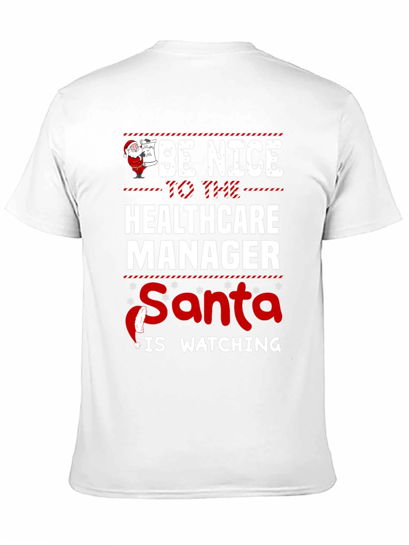 Healthcare Manager Santa T-Shirt