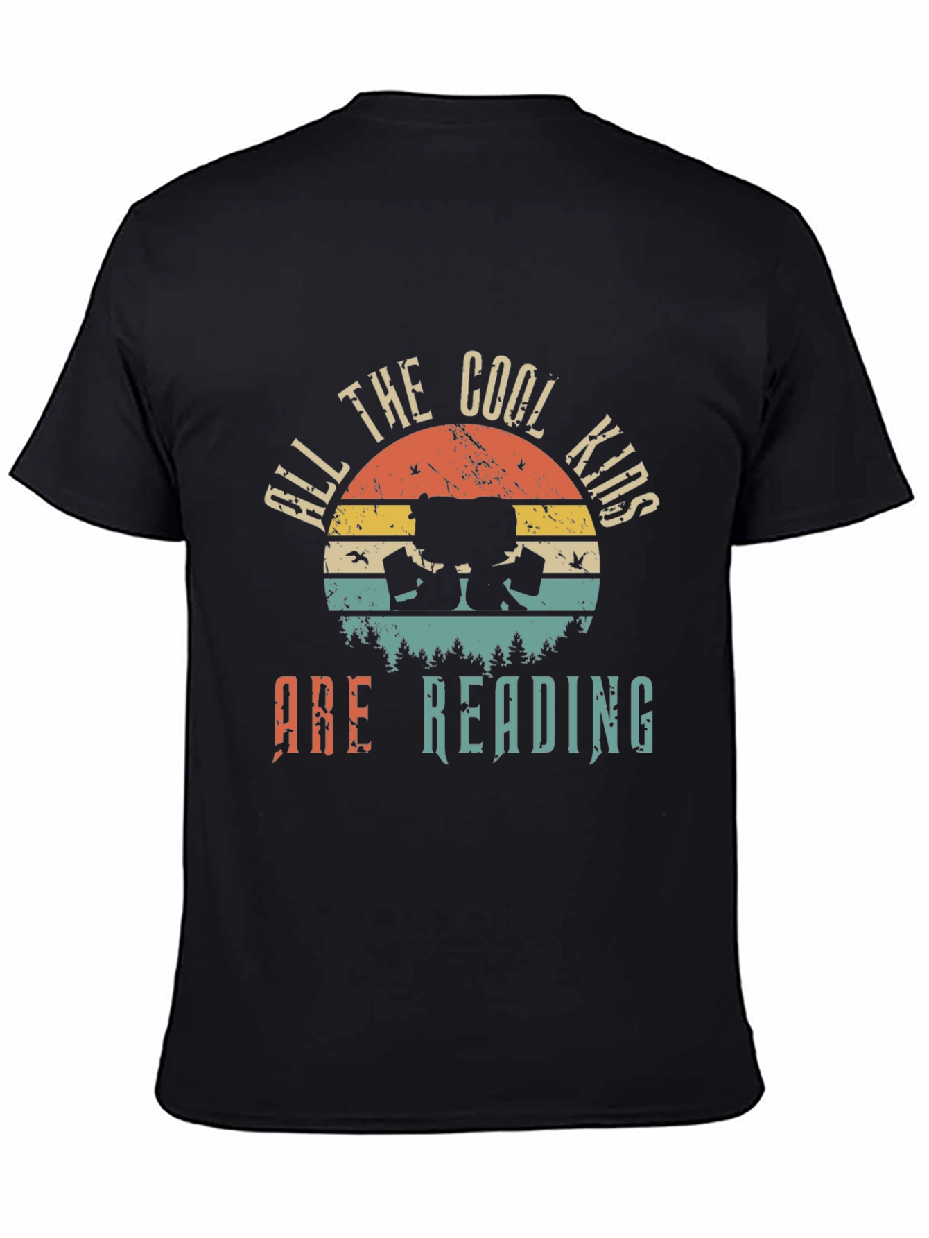 Cool Kids Reading T-Shirt - Vintage Style Tee
