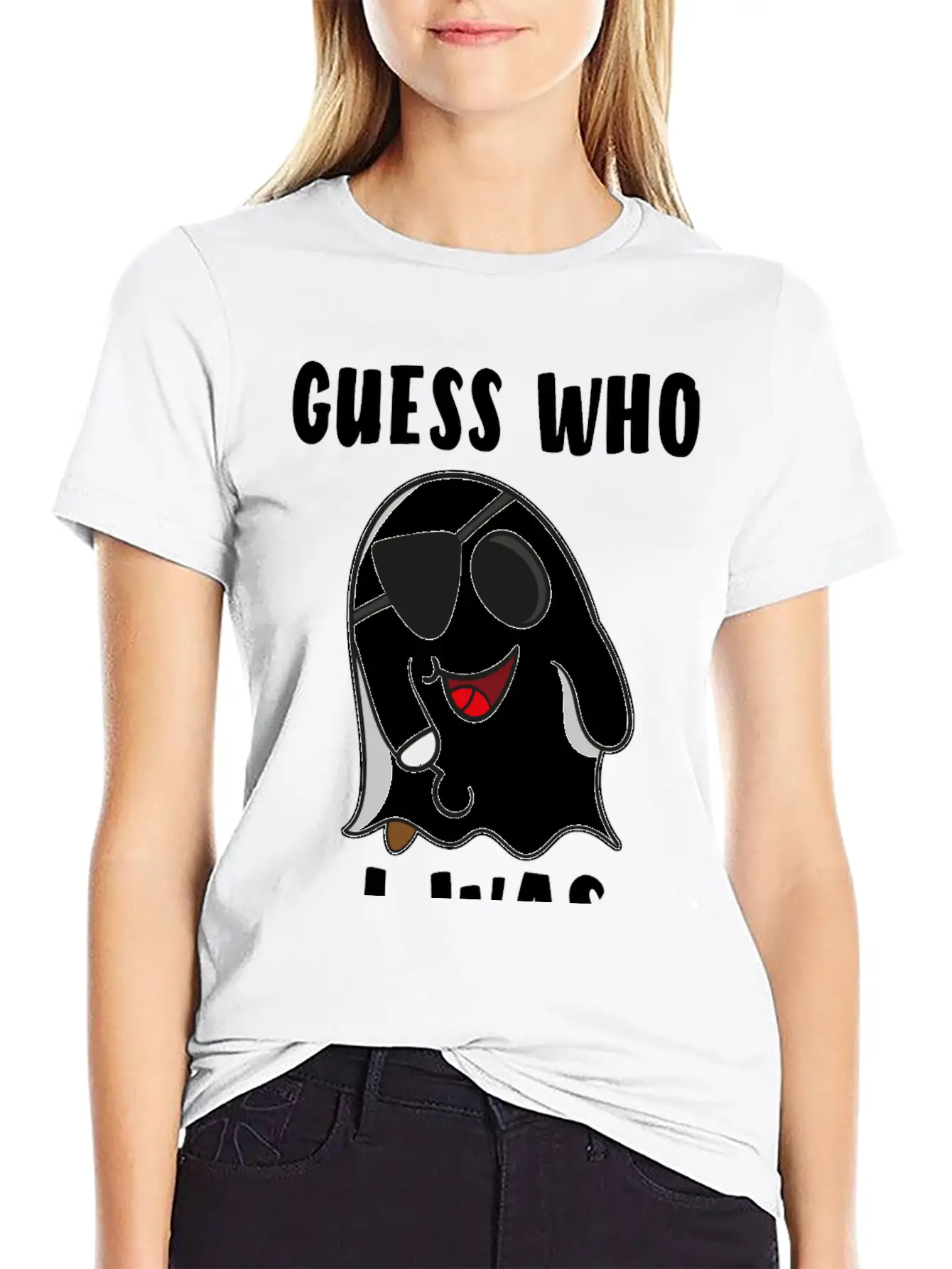 Ghost Ghost Ghost Pirate Halloween Gift Stylish Everyday T-Shirt – Unisex Basic Cotton Tee