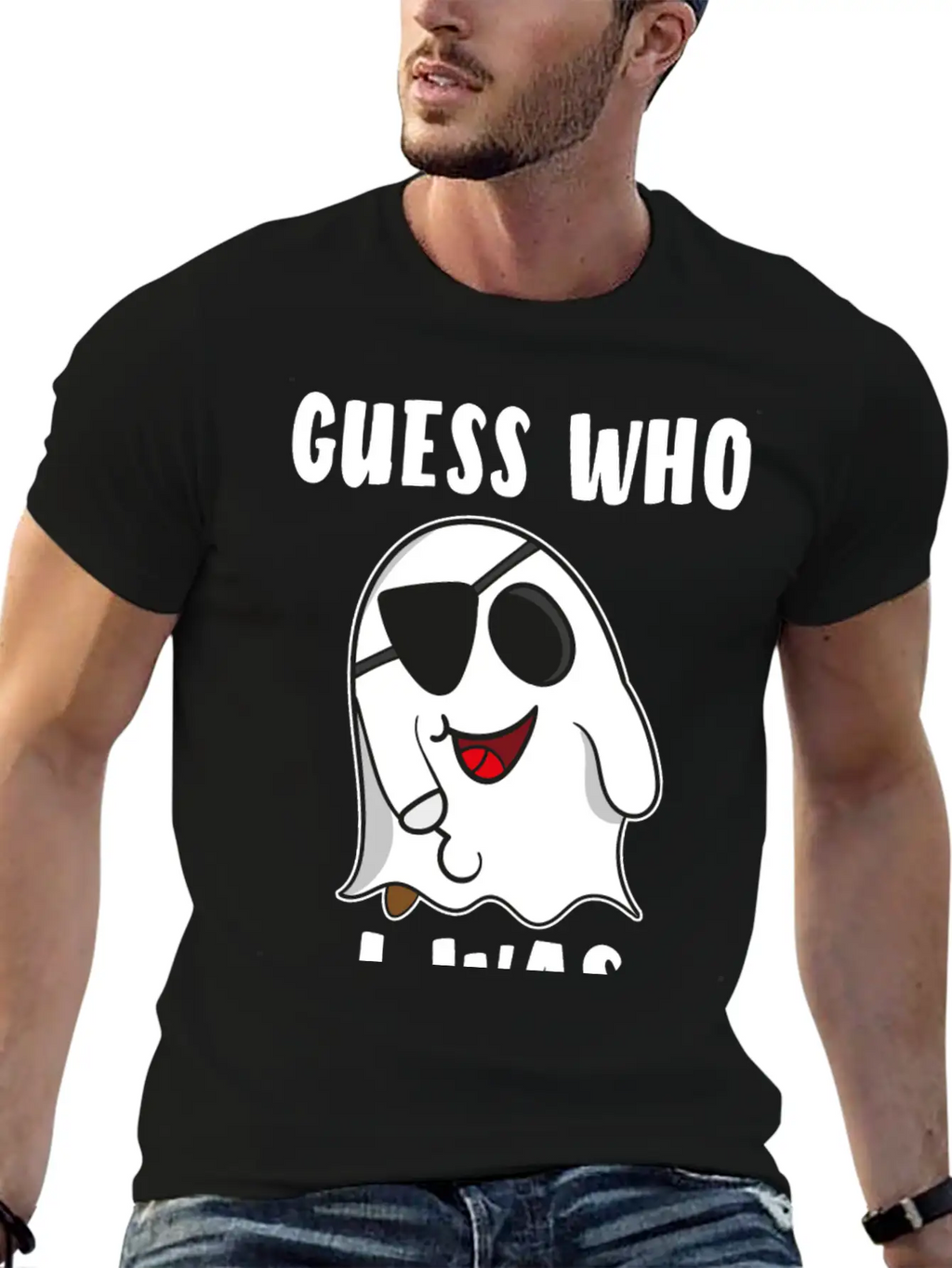 Ghost Ghost Ghost Pirate Halloween Gift Stylish Everyday T-Shirt – Unisex Basic Cotton Tee