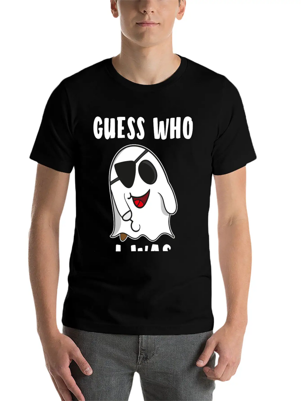 Ghost Ghost Ghost Pirate Halloween Gift Stylish Everyday T-Shirt – Unisex Basic Cotton Tee