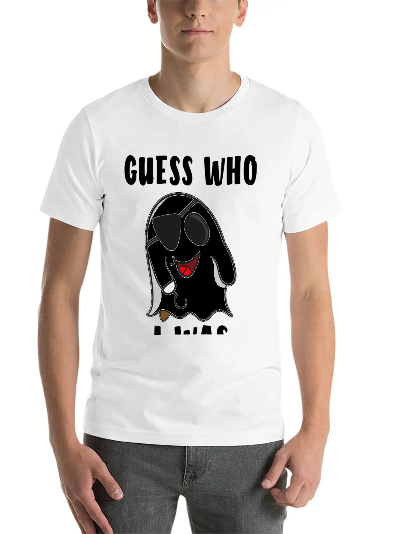 Ghost Ghost Ghost Pirate Halloween Gift Stylish Everyday T-Shirt – Unisex Basic Cotton Tee