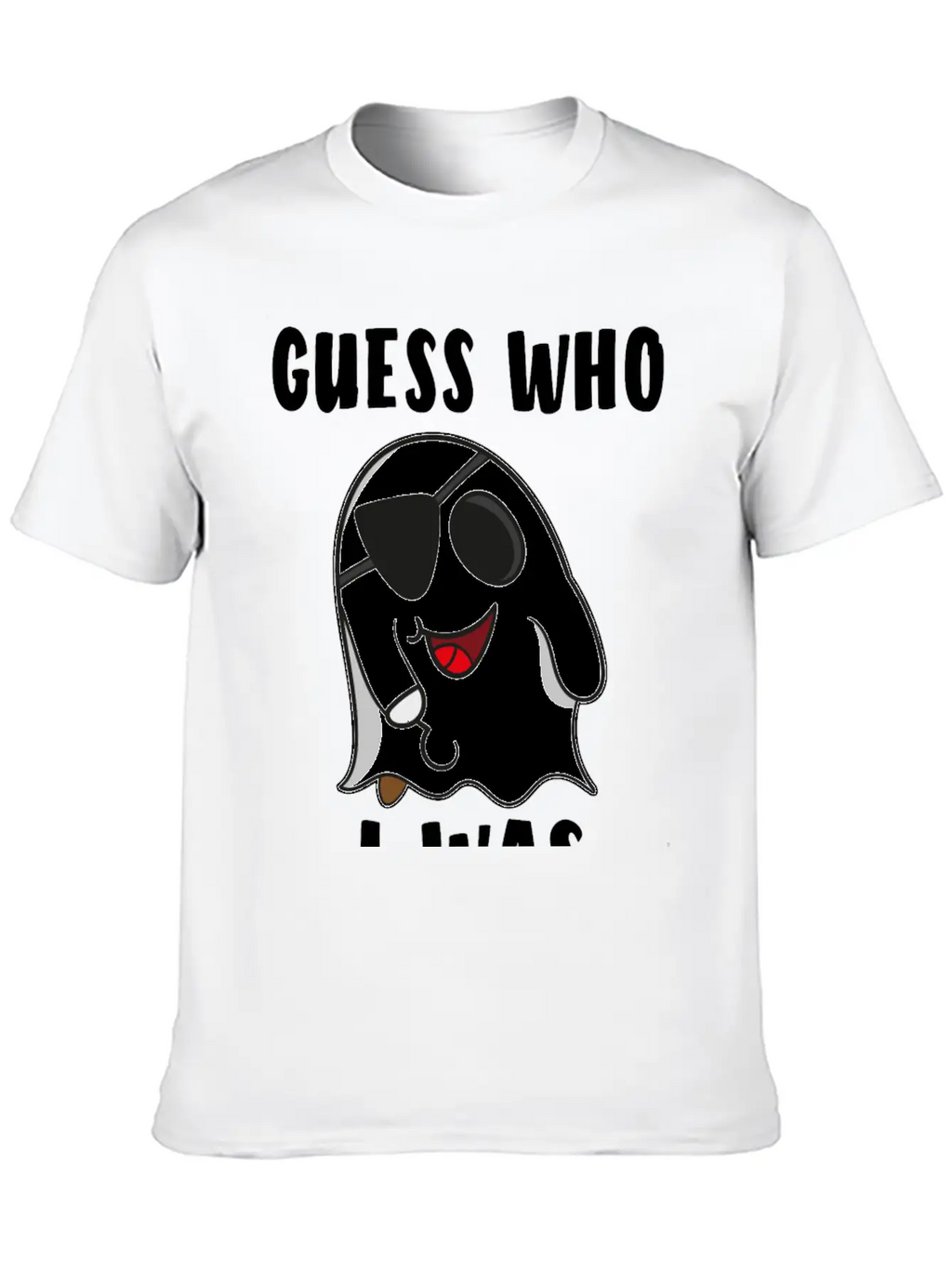Ghost Ghost Ghost Pirate Halloween Gift Stylish Everyday T-Shirt – Unisex Basic Cotton Tee