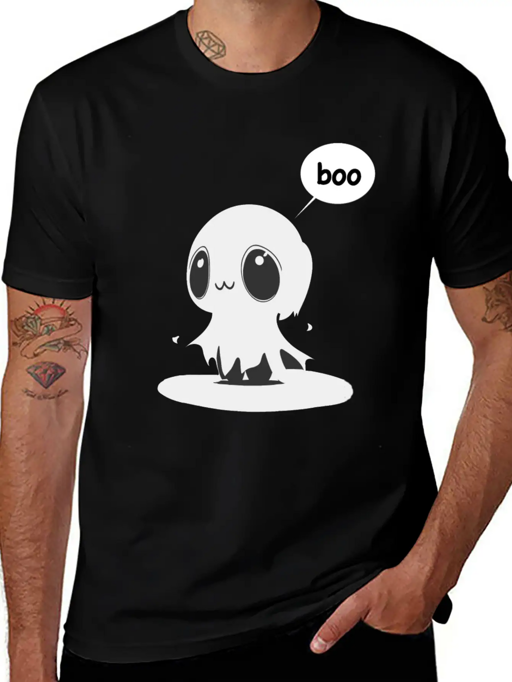 Ghost Of Disapproval Timeless Short Sleeve Tee – Comfy And Minimalist Design