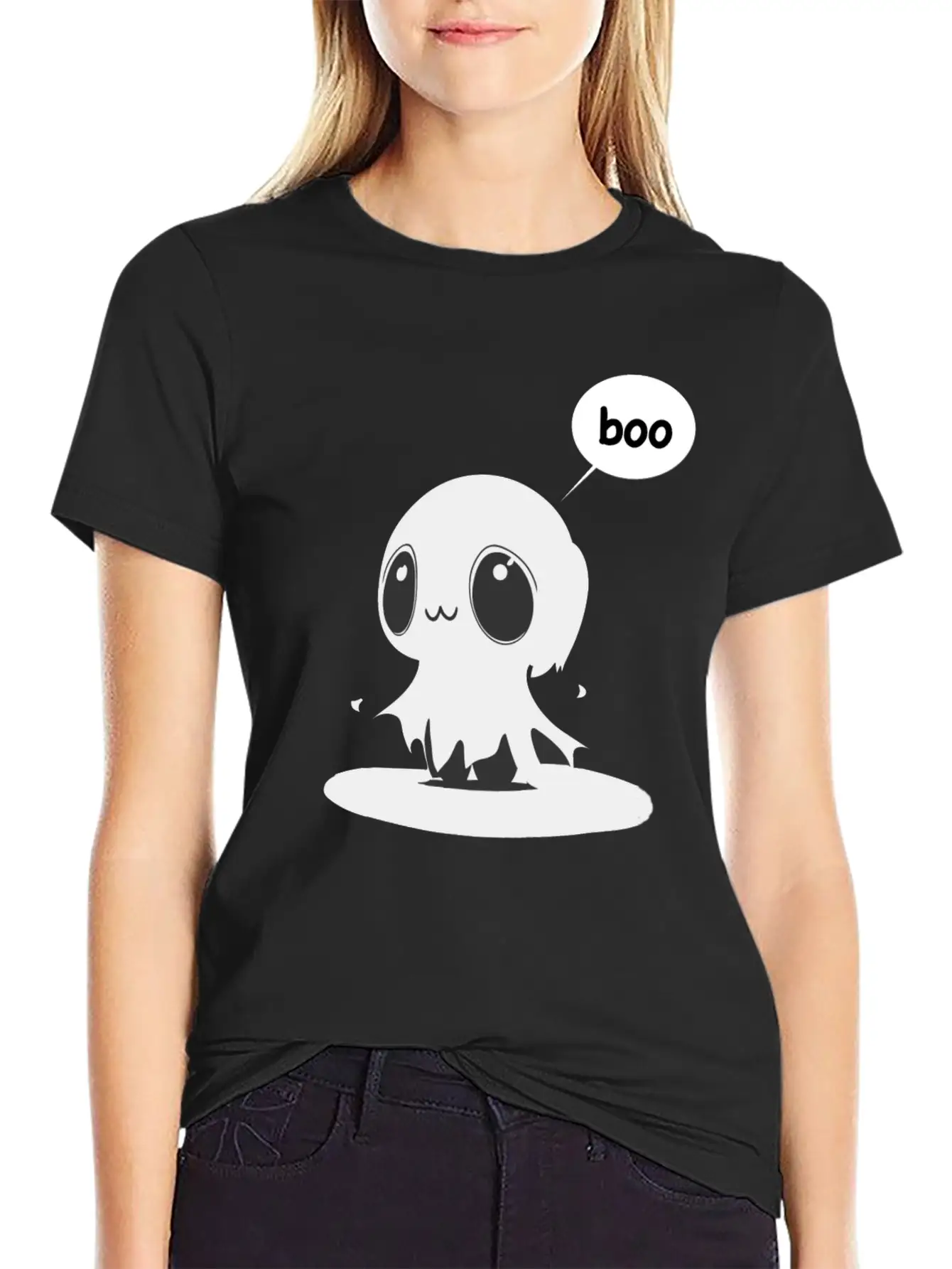 Ghost Of Disapproval Timeless Short Sleeve Tee – Comfy And Minimalist Design