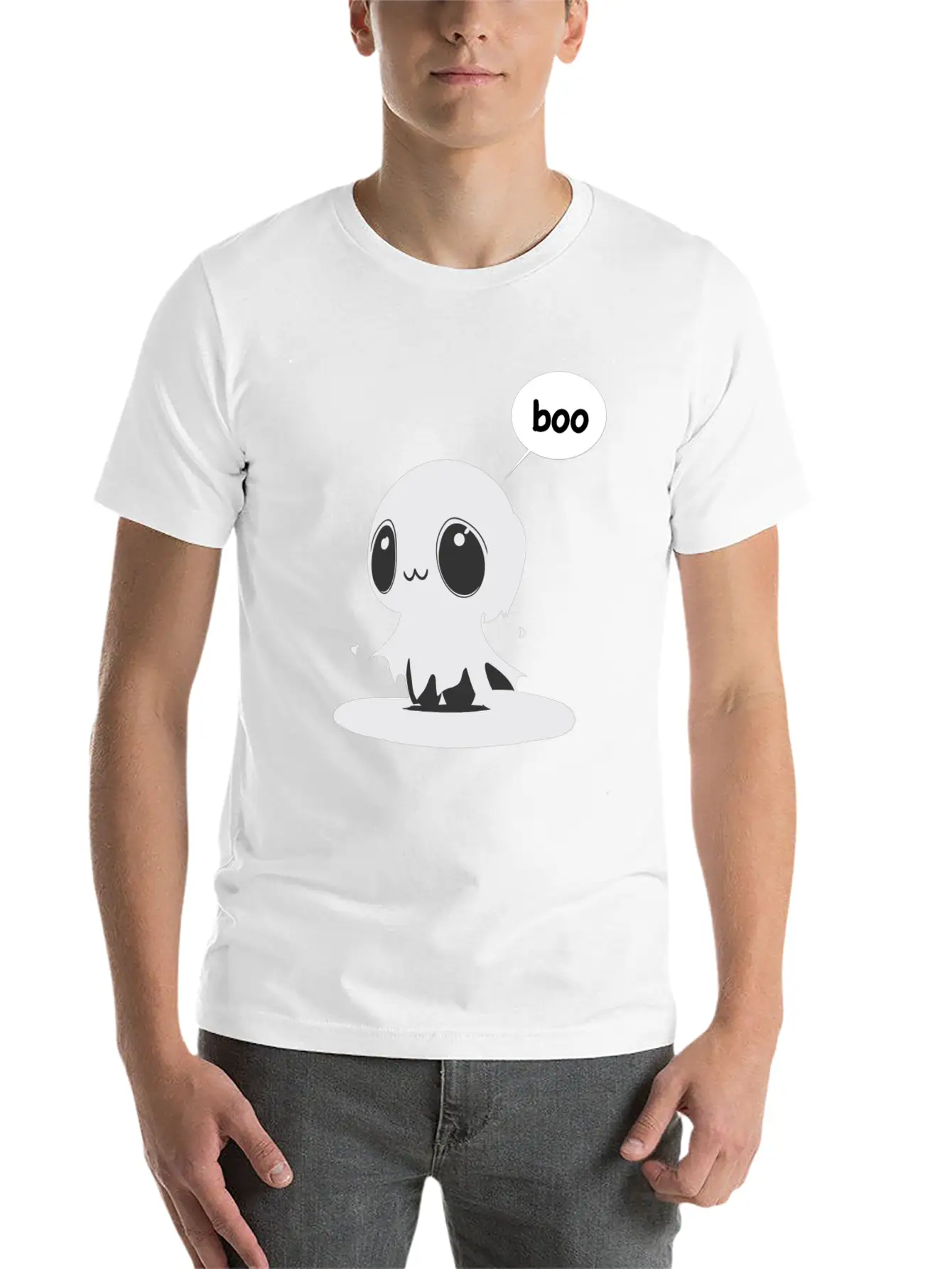 Ghost Of Disapproval Timeless Short Sleeve Tee – Comfy And Minimalist Design