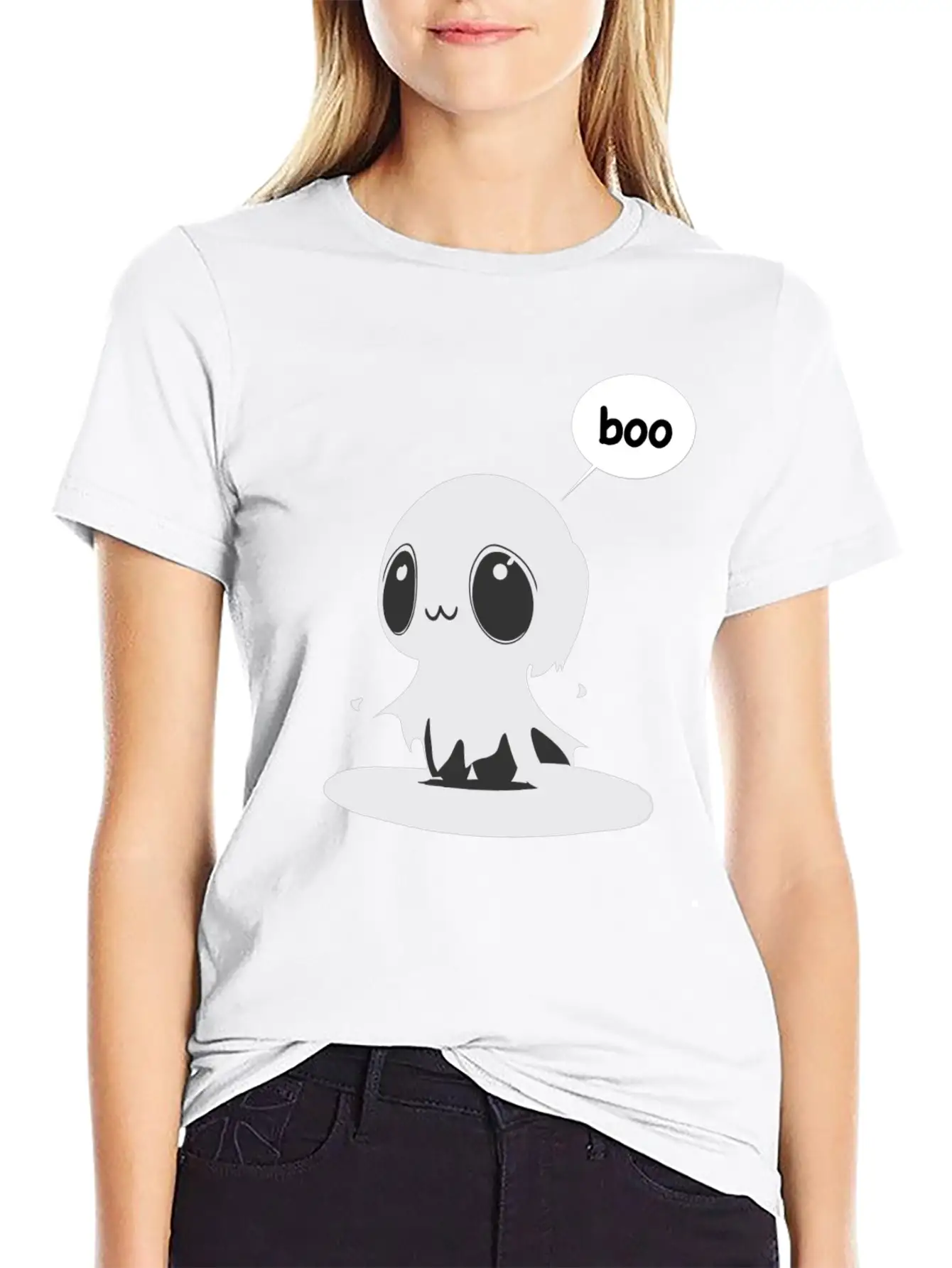 Ghost Of Disapproval Timeless Short Sleeve Tee – Comfy And Minimalist Design
