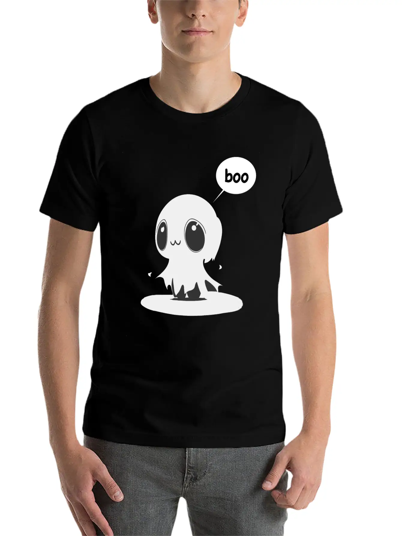 Ghost Of Disapproval Timeless Short Sleeve Tee – Comfy And Minimalist Design