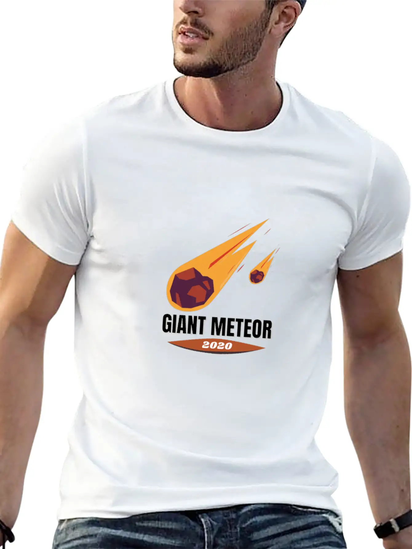 Giant Meteor 2020 Basic Graphic T-Shirt – Daily Comfort In Soft Cotton