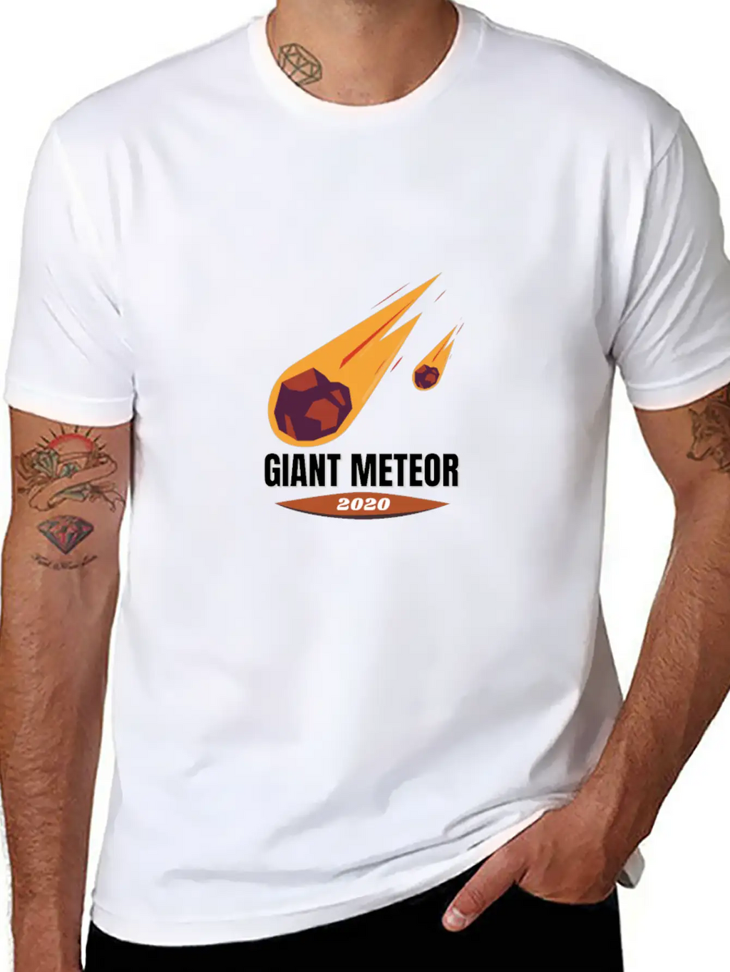 Giant Meteor 2020 Basic Graphic T-Shirt – Daily Comfort In Soft Cotton