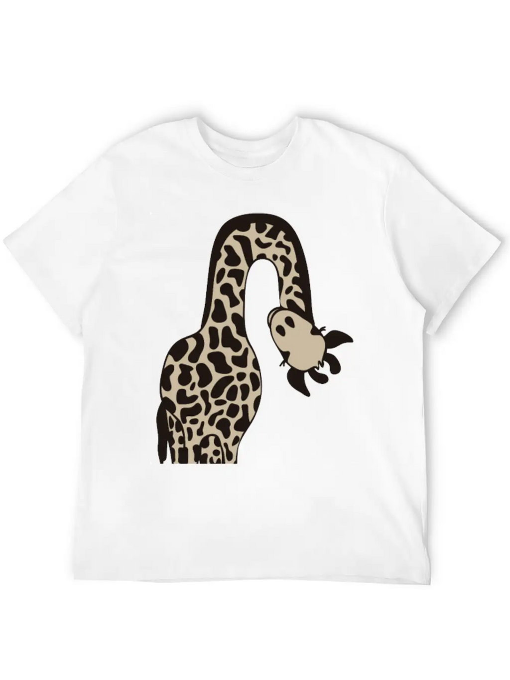 Giraffe Classic Cotton Tee – Unisex Comfort For Any Season
