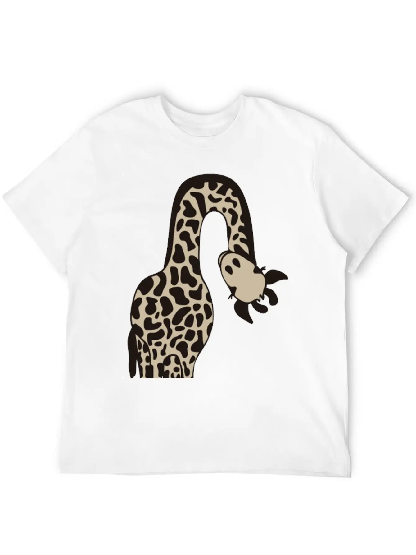 Giraffe Classic Cotton Tee – Unisex Comfort For Any Season