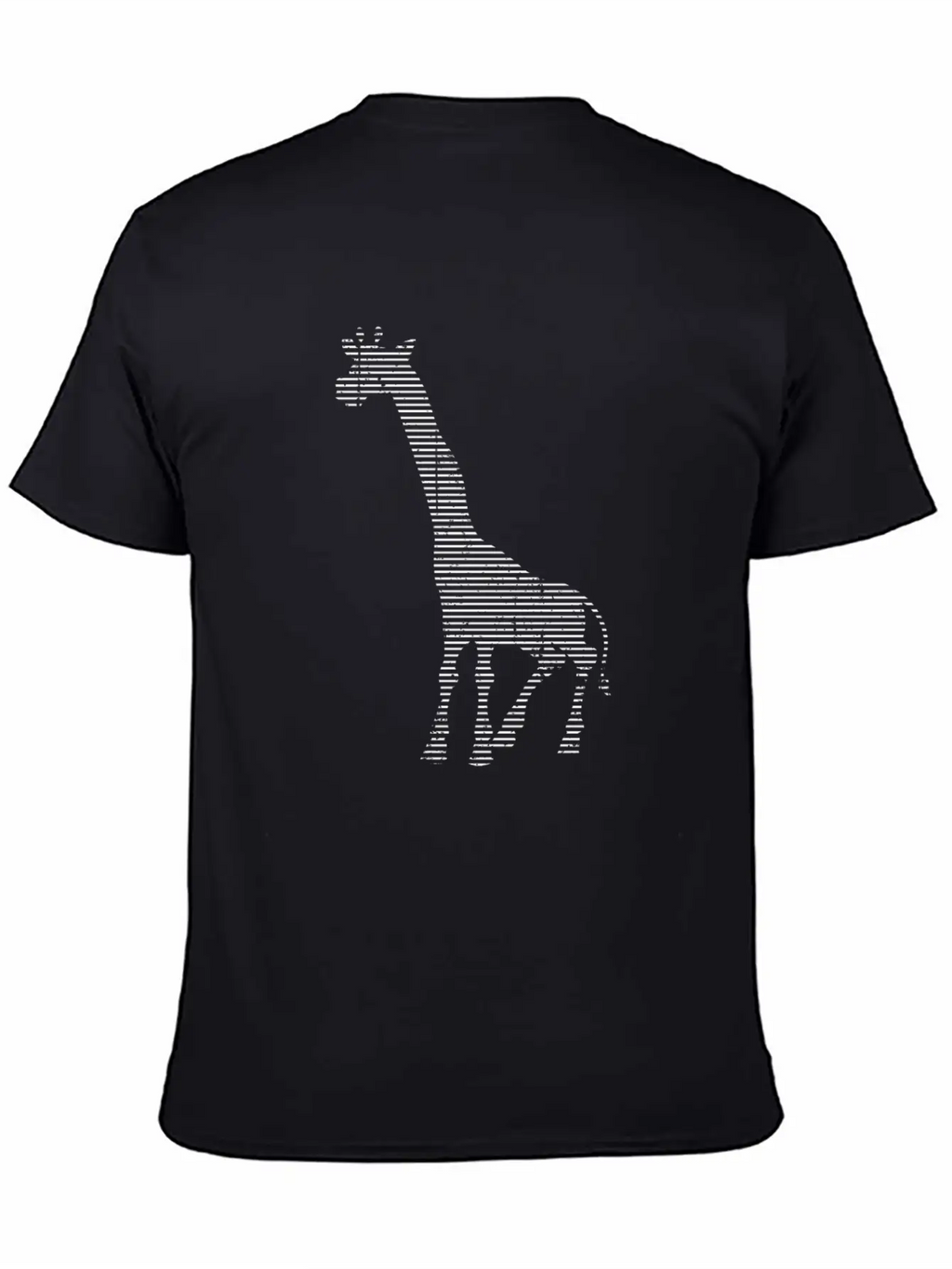 Giraffe Essential Cotton Tee For Daily Outfits – Unisex Style
