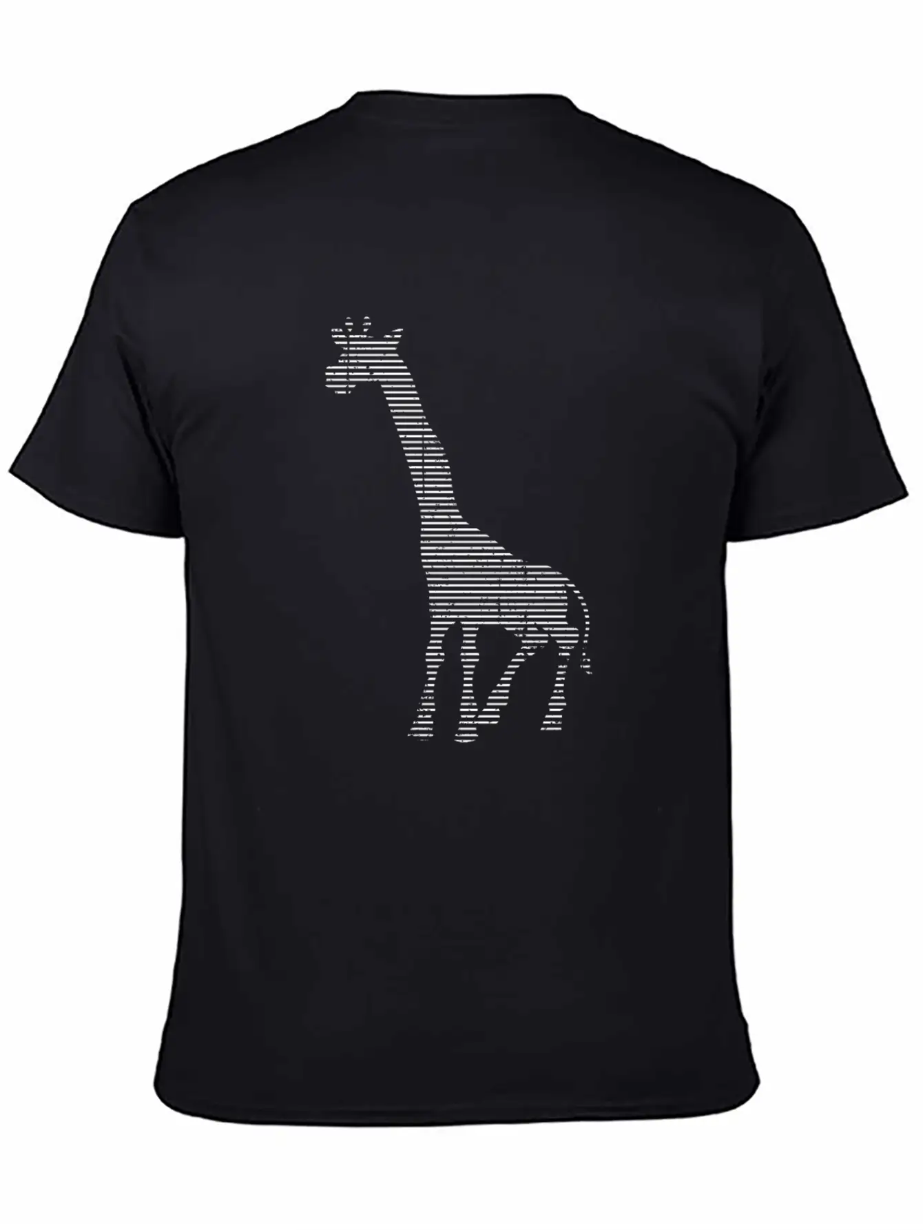 Giraffe Essential Cotton Tee For Daily Outfits – Unisex Style