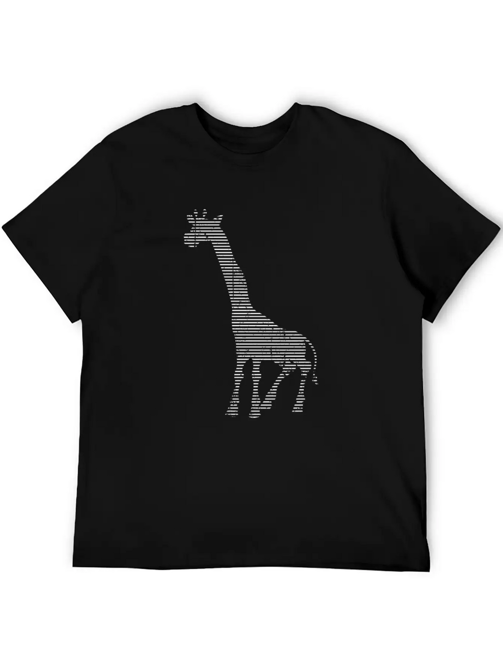 Giraffe Essential Cotton Tee For Daily Outfits – Unisex Style