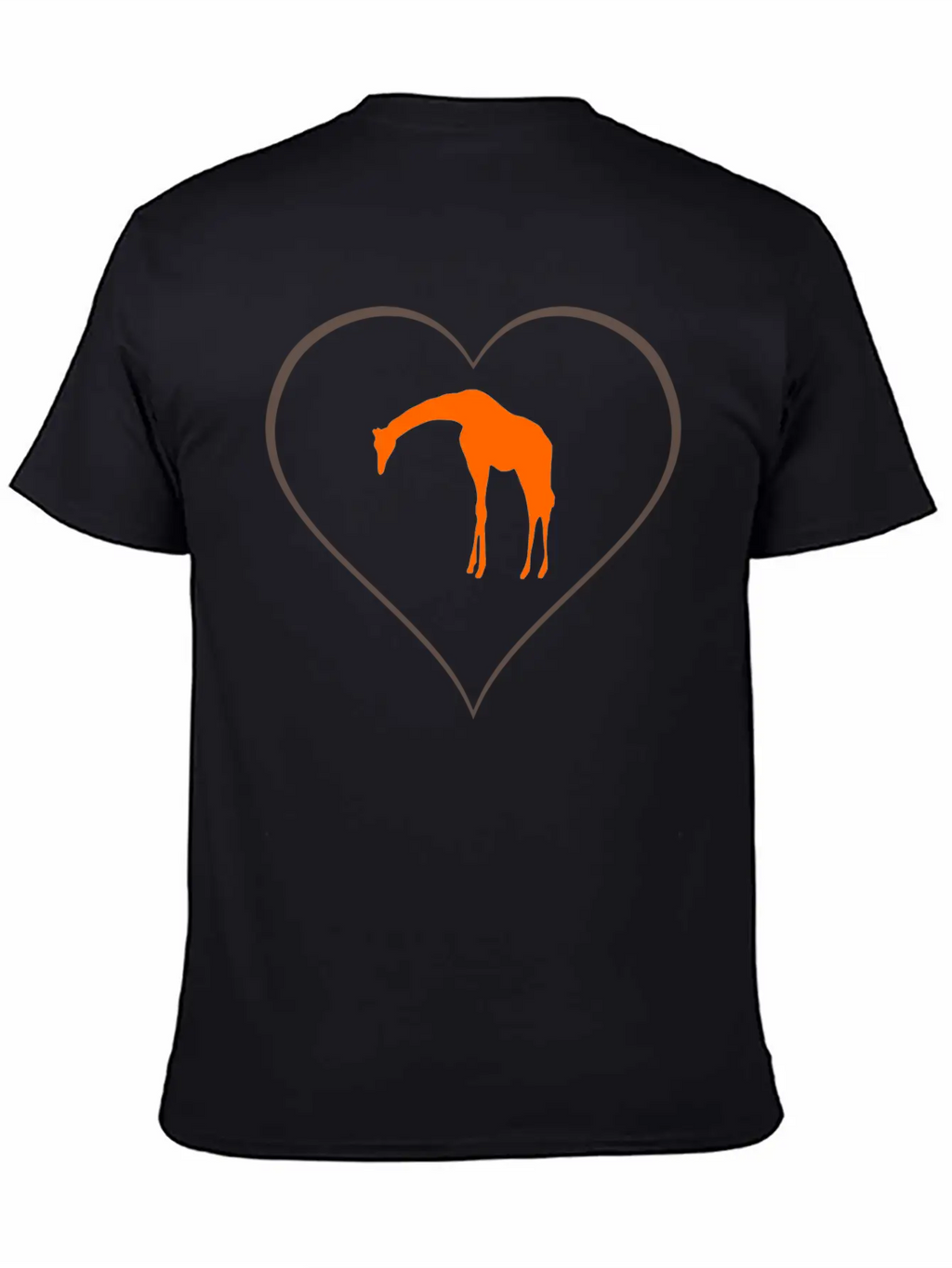 Giraffe Essential Unisex Summer Tee – Soft Cotton Casual Fit