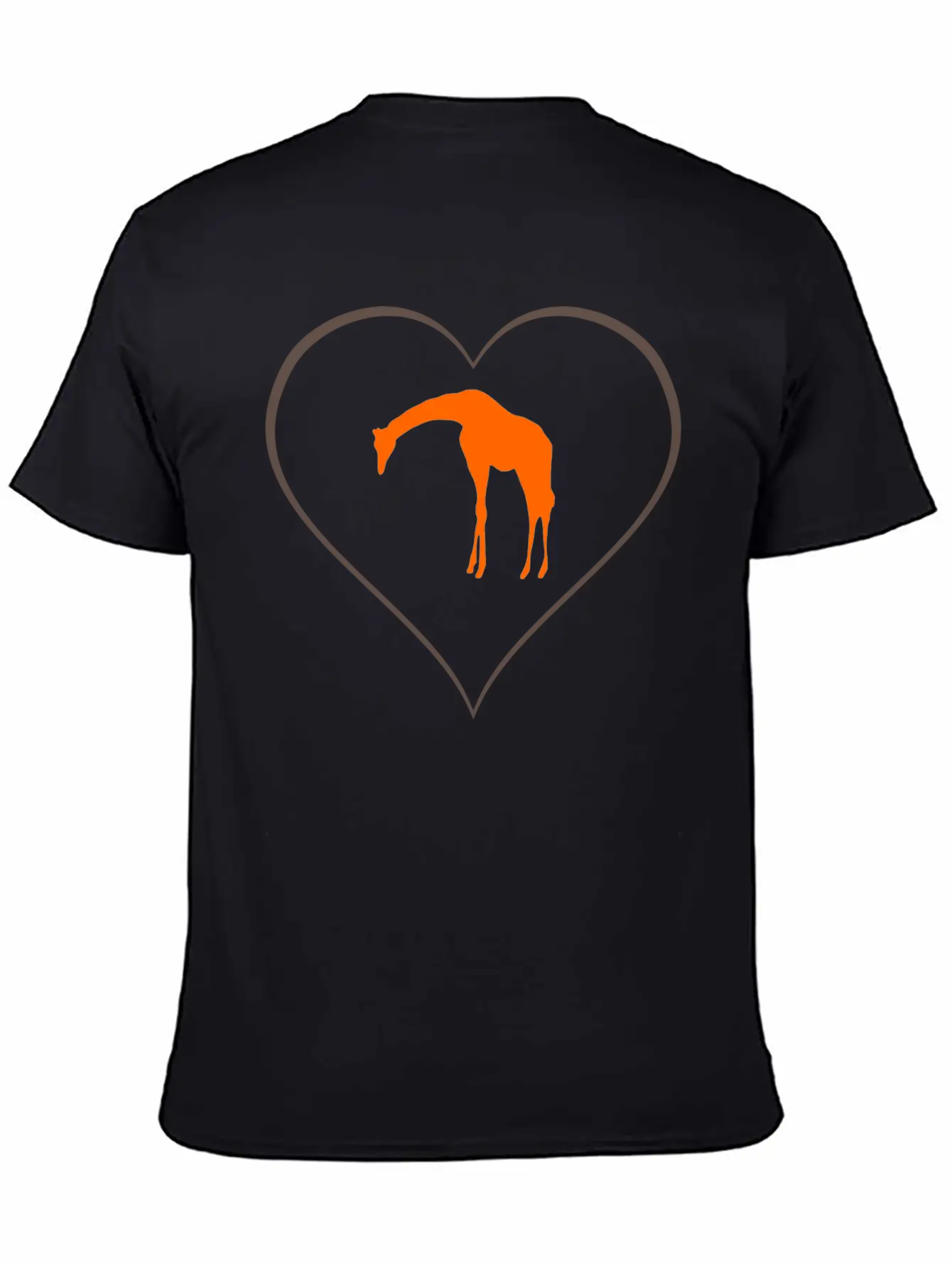 Giraffe Essential Unisex Summer Tee – Soft Cotton Casual Fit