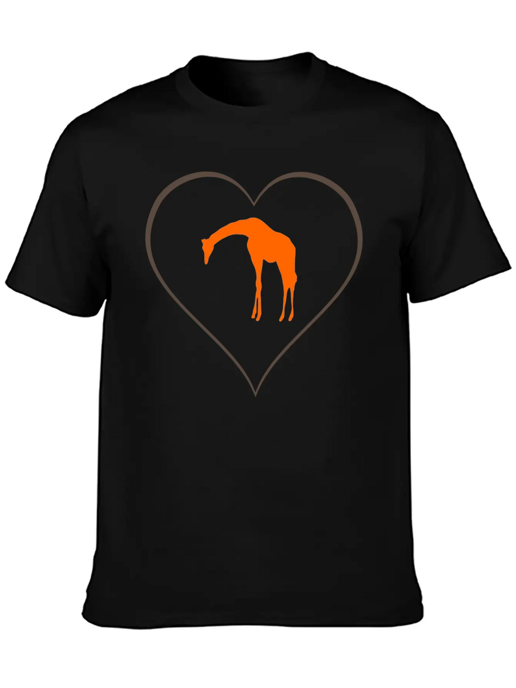 Giraffe Essential Unisex Summer Tee – Soft Cotton Casual Fit