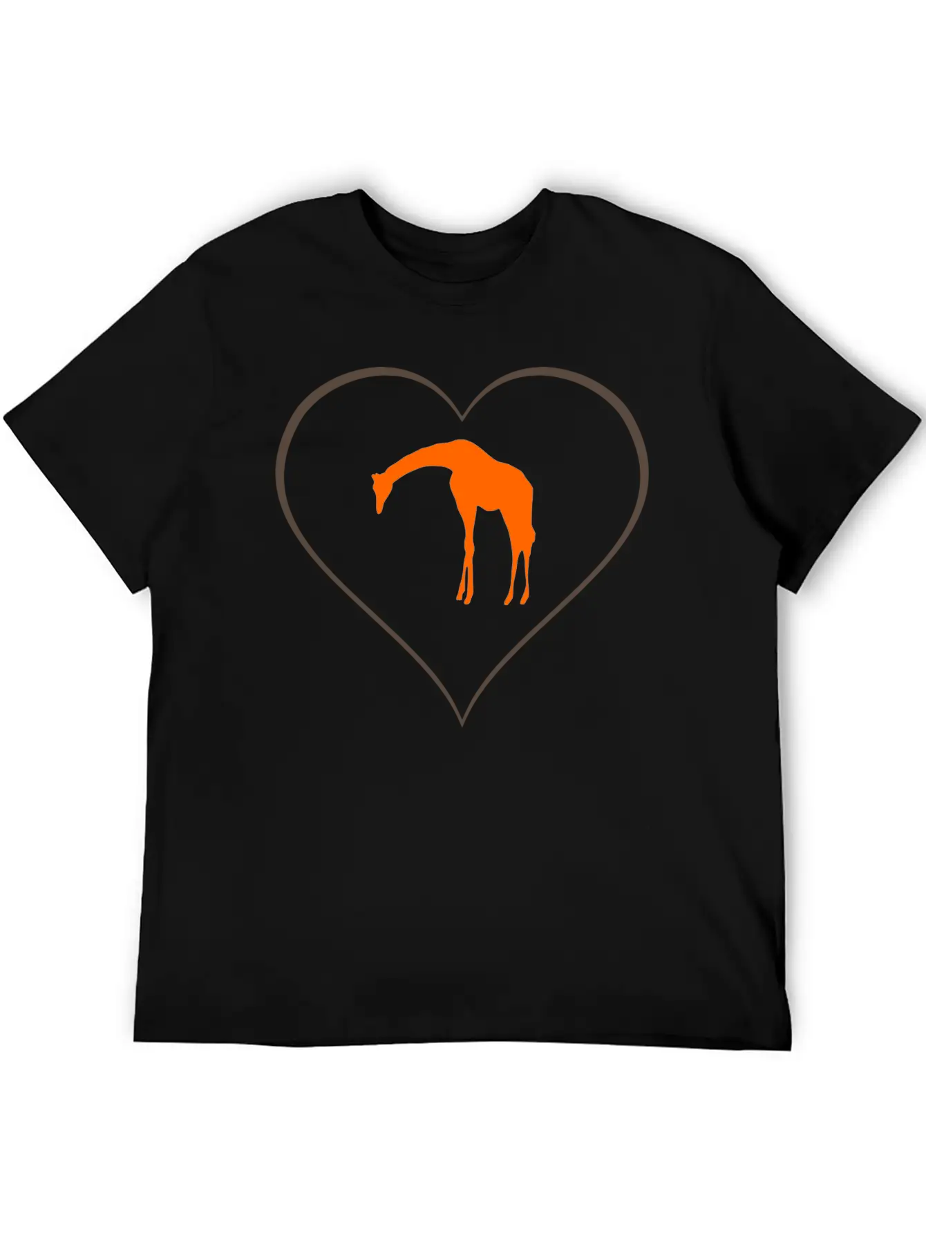 Giraffe Essential Unisex Summer Tee – Soft Cotton Casual Fit