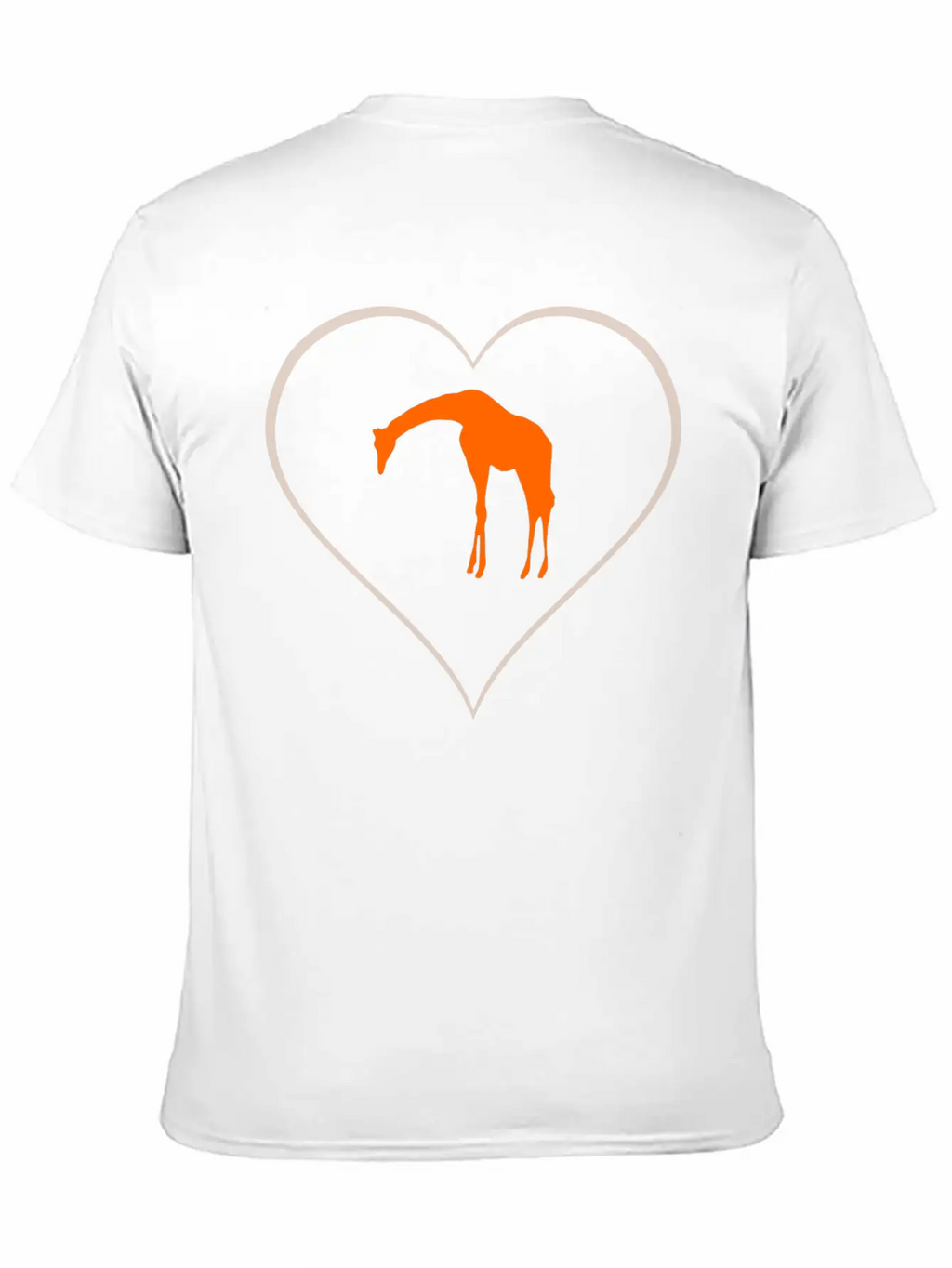 Giraffe Essential Unisex Summer Tee – Soft Cotton Casual Fit