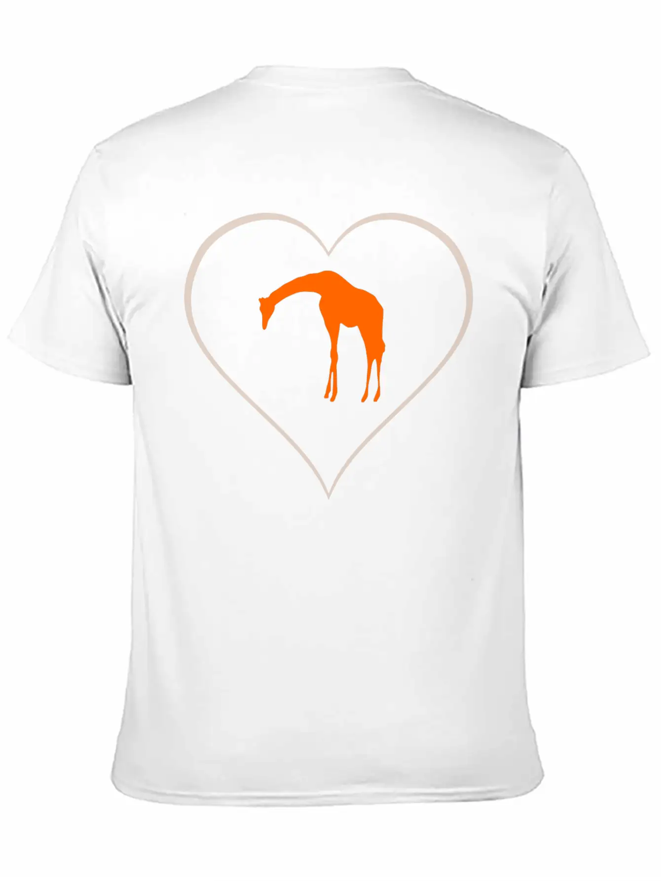 Giraffe Essential Unisex Summer Tee – Soft Cotton Casual Fit