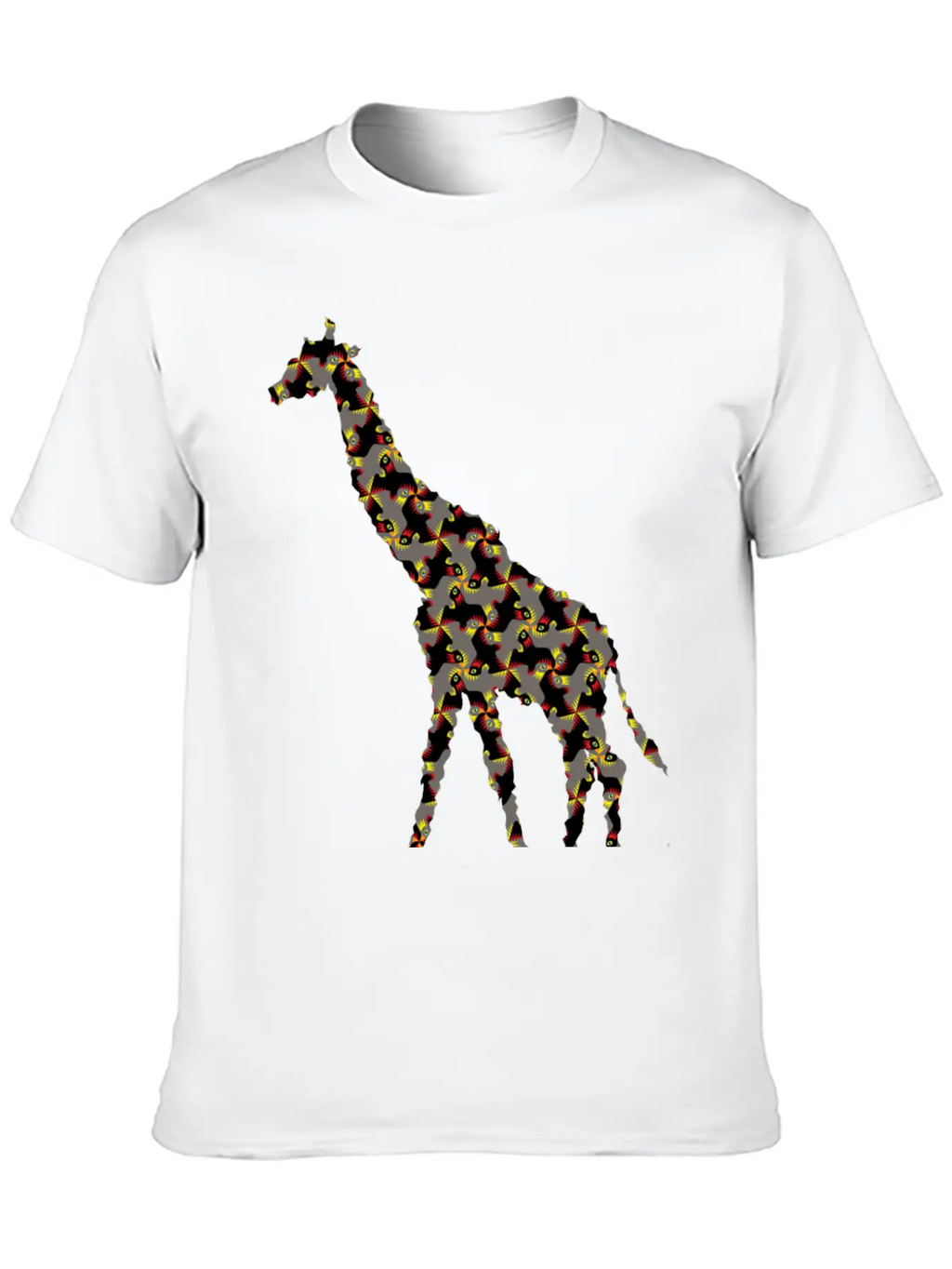 Giraffe Exclusive Design Africa Graphic Gift Idea Classic Cotton Tee – Unisex Comfort For Any Season