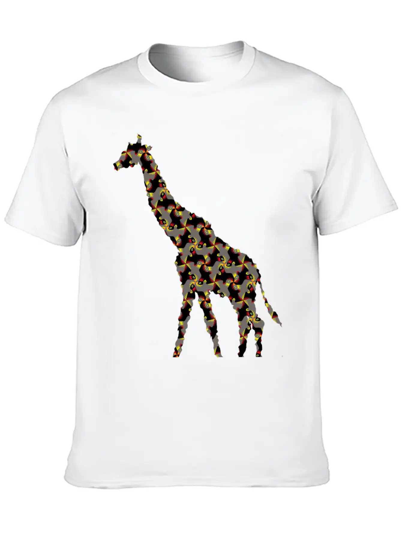 Giraffe Exclusive Design Africa Graphic Gift Idea Classic Cotton Tee – Unisex Comfort For Any Season