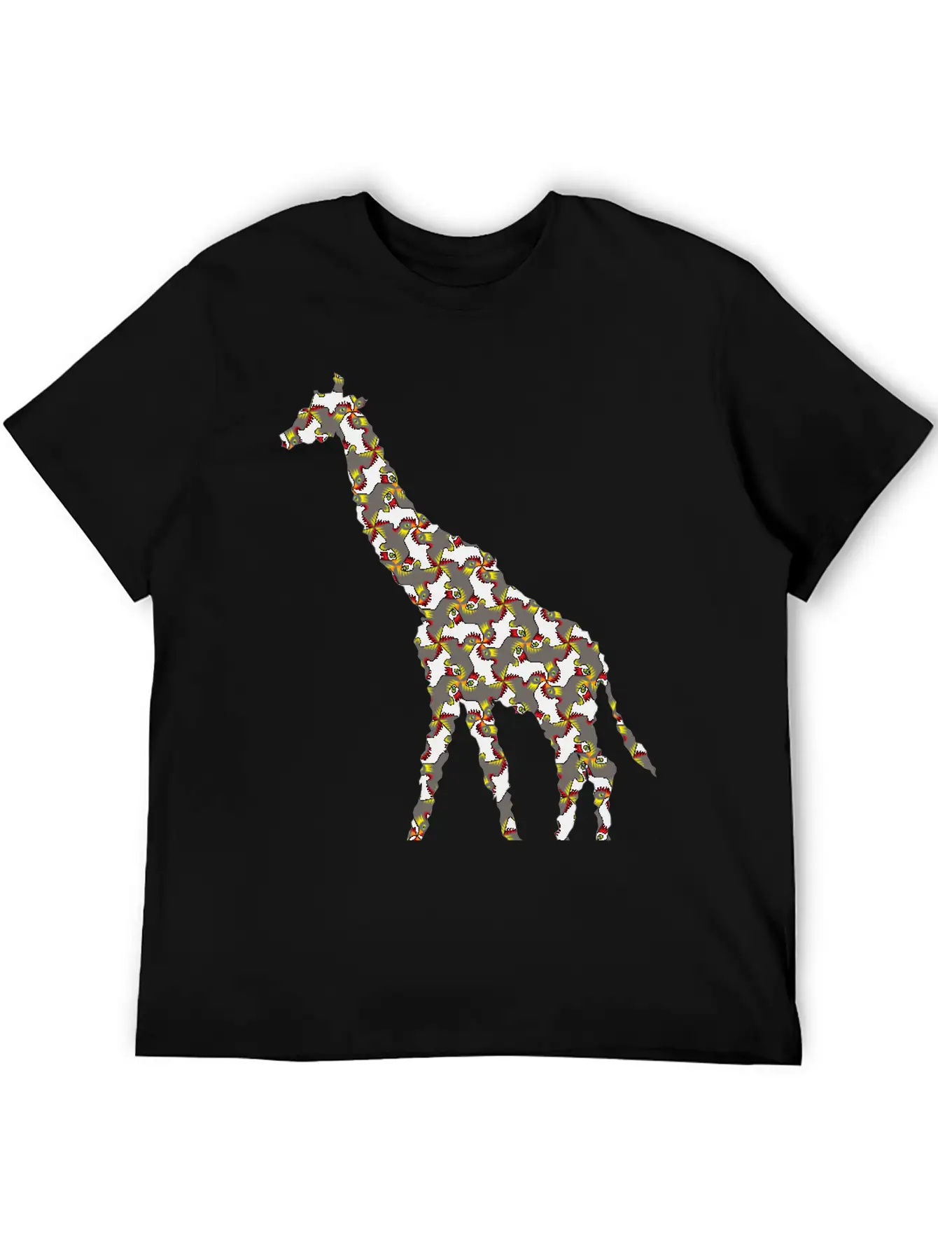 Giraffe Exclusive Design Africa Graphic Gift Idea Classic Cotton Tee – Unisex Comfort For Any Season