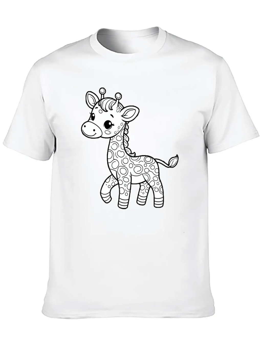 Giraffe Relaxed Everyday Tee – Lightweight And Durable Cotton