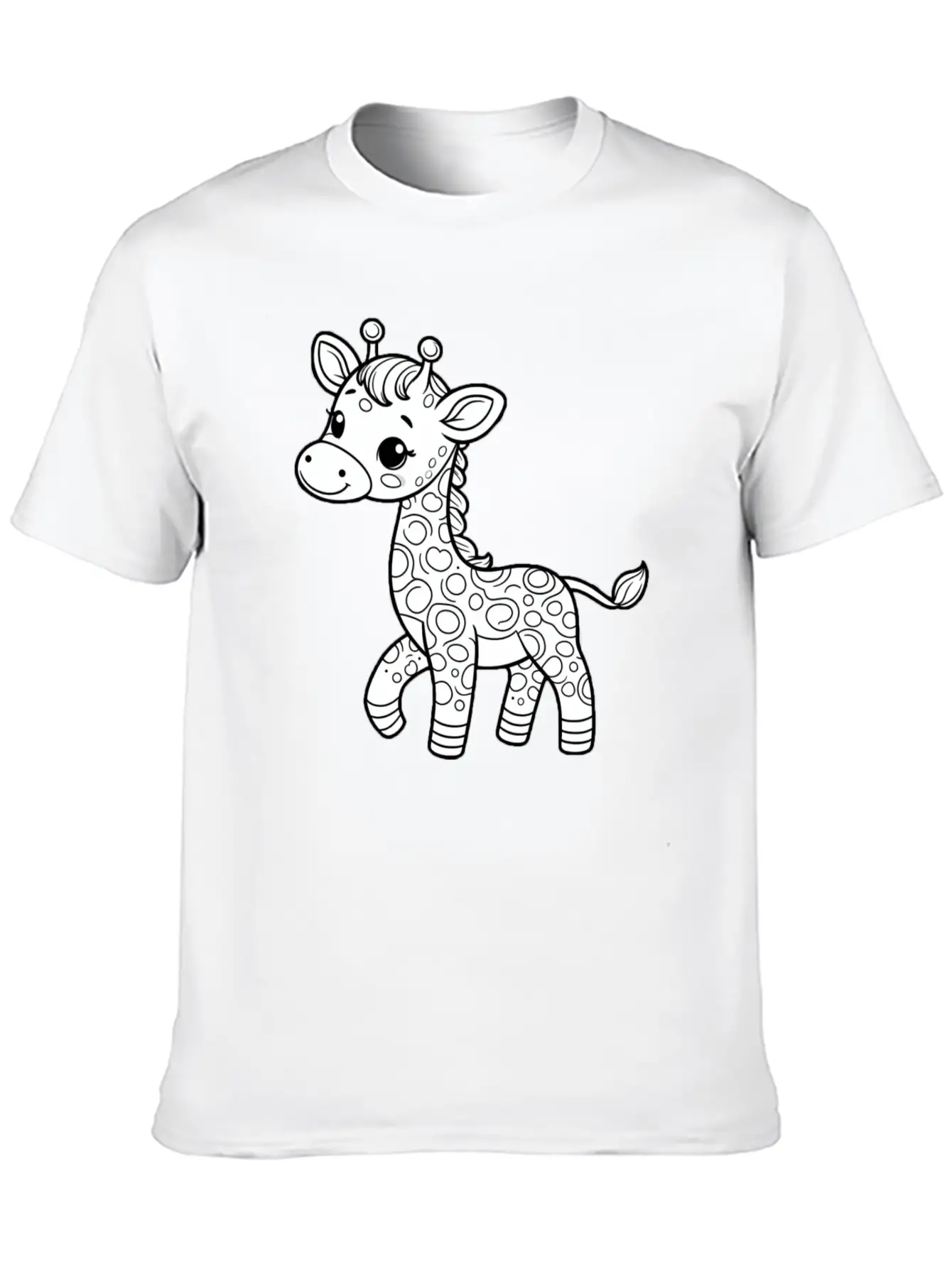 Giraffe Relaxed Everyday Tee – Lightweight And Durable Cotton
