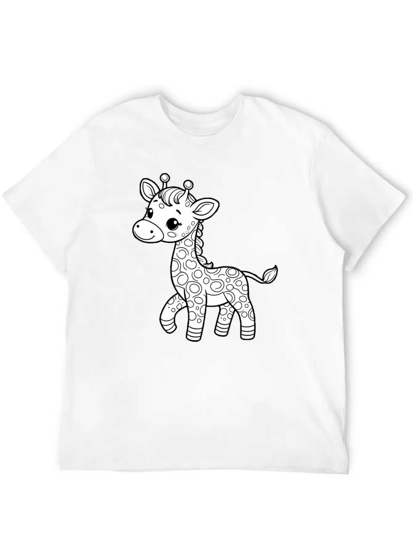 Giraffe Relaxed Everyday Tee – Lightweight And Durable Cotton
