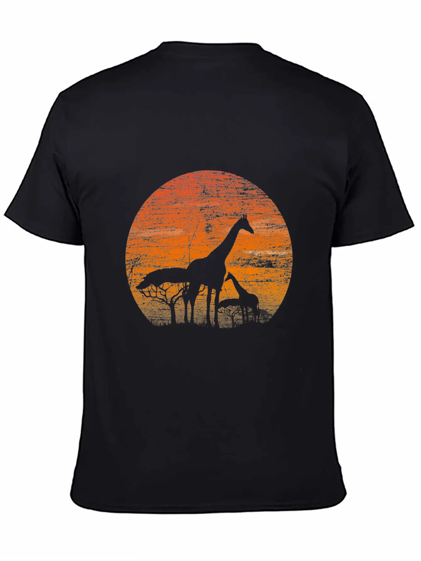 Giraffe Safari Relaxed Everyday Tee – Lightweight And Durable Cotton