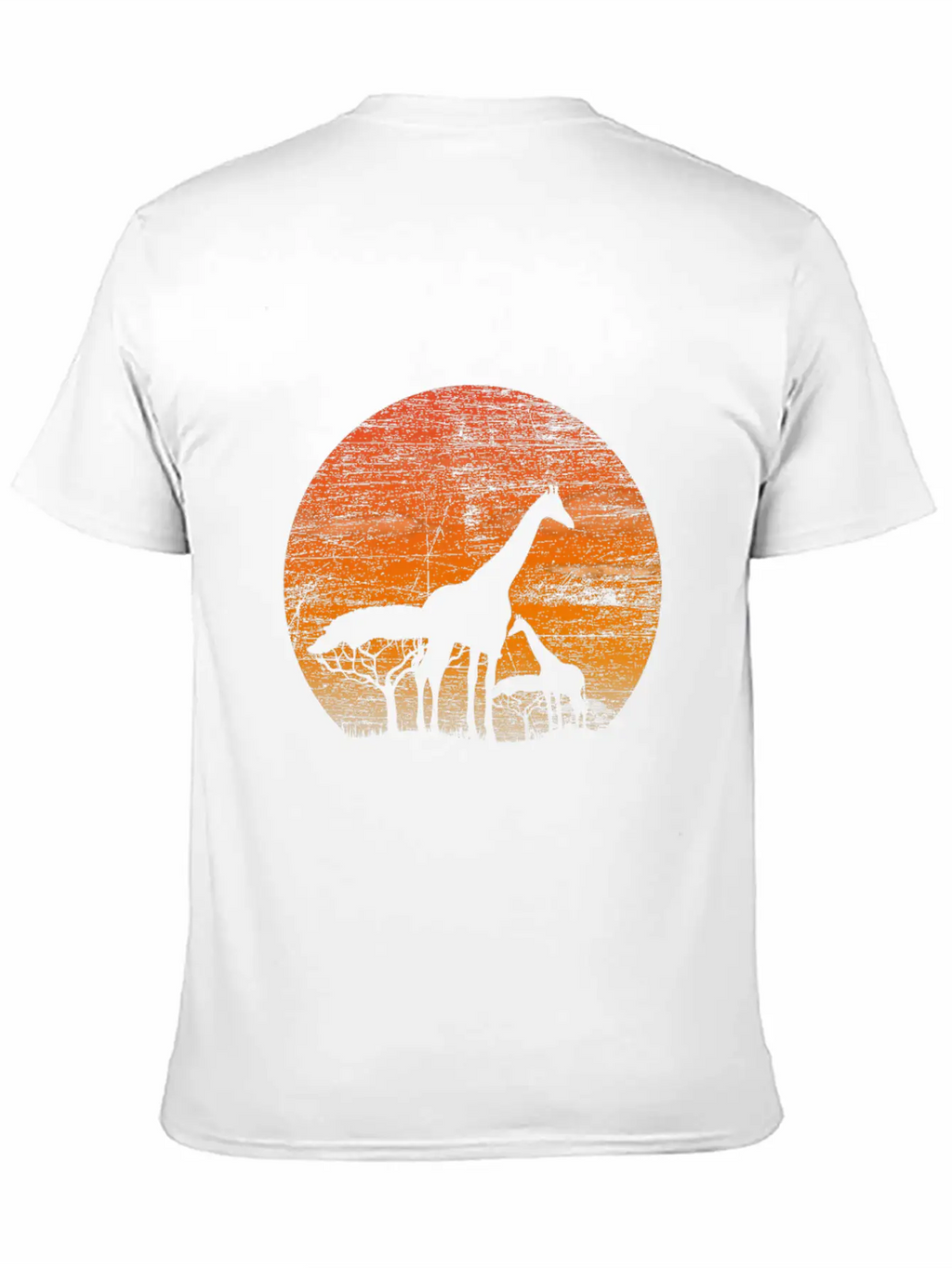 Giraffe Safari Relaxed Everyday Tee – Lightweight And Durable Cotton