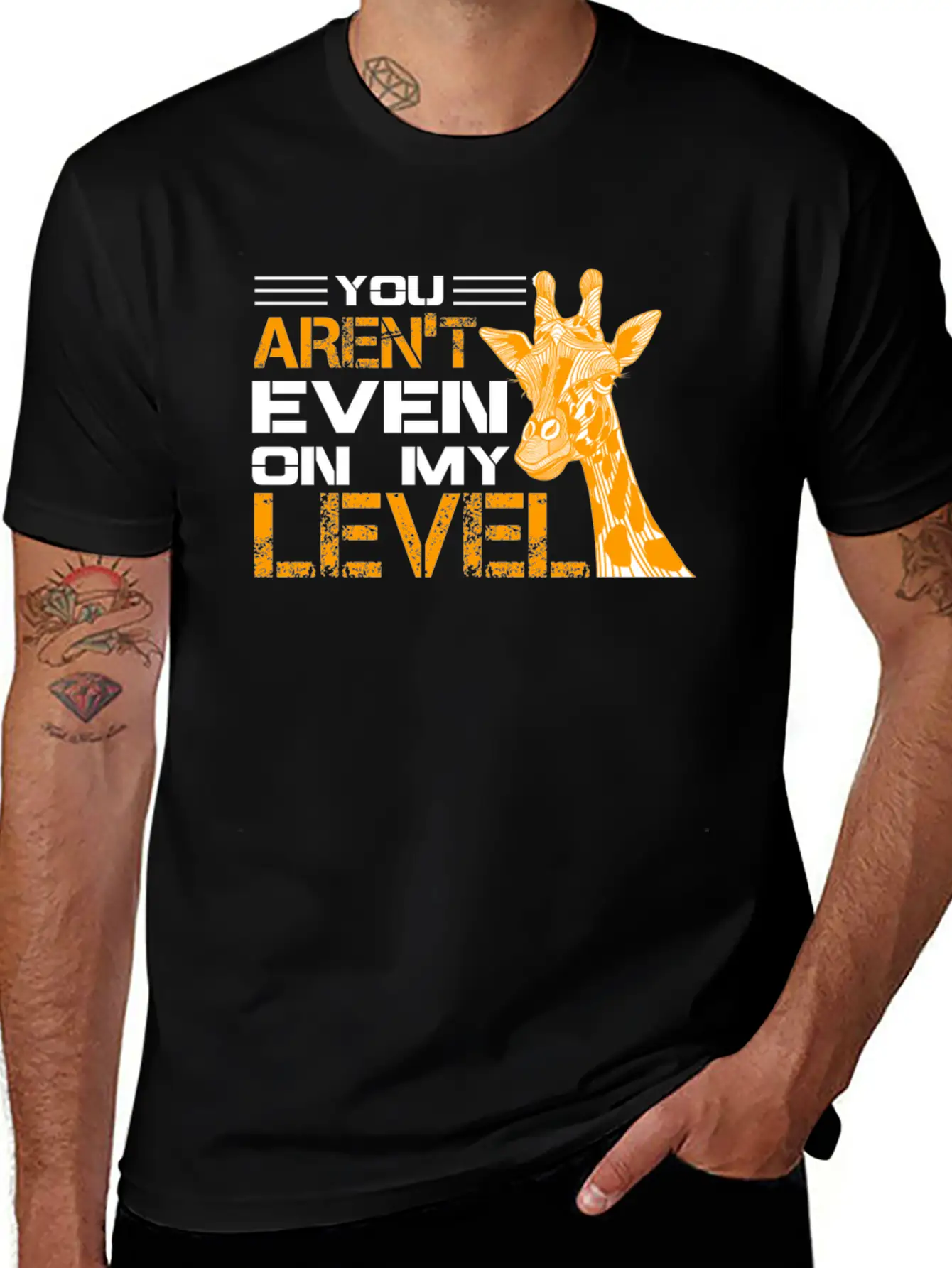 Giraffe Shirt Unisex Casual T-Shirt – Clean Design For Daily Comfort