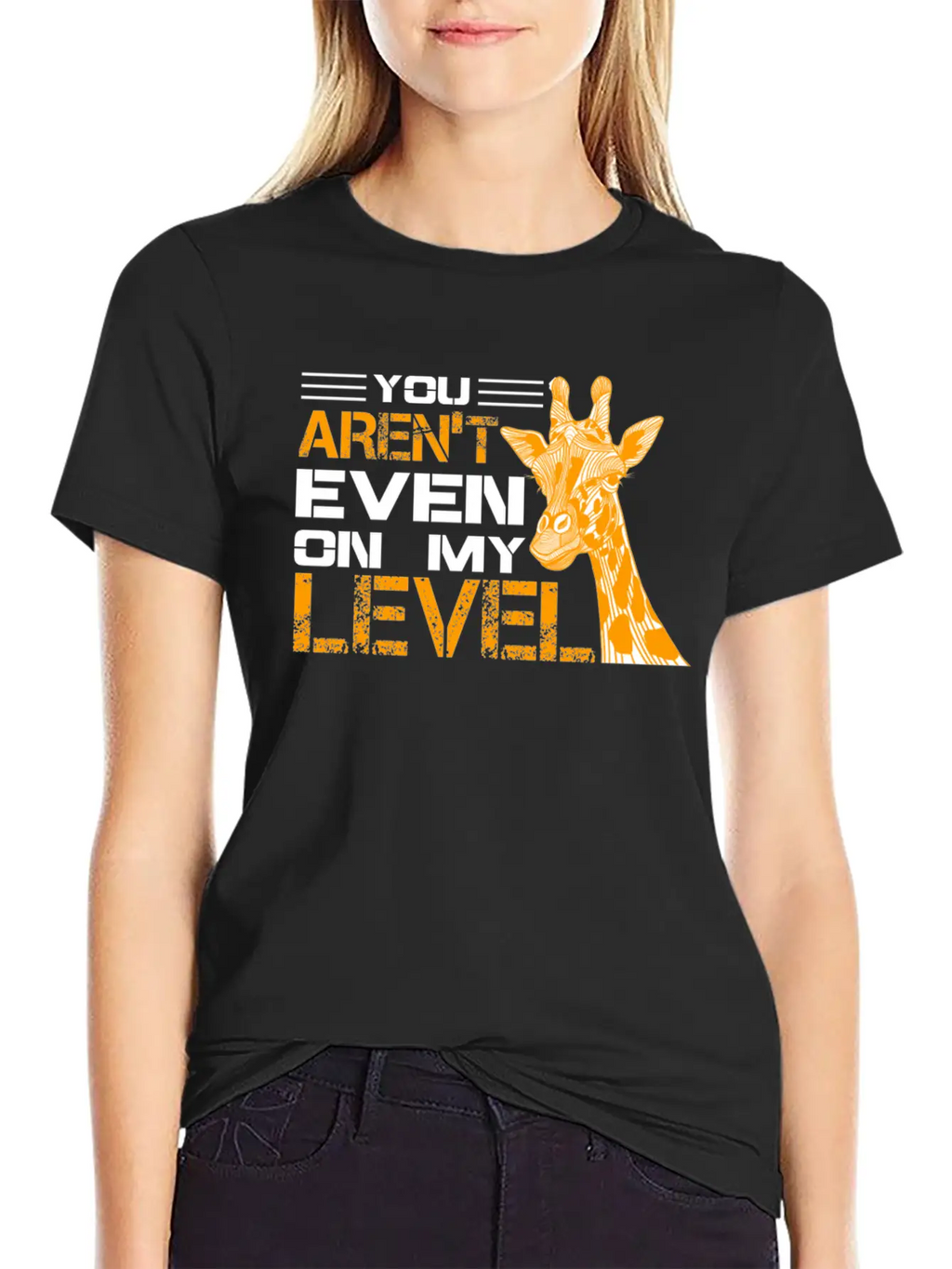 Giraffe Shirt Unisex Casual T-Shirt – Clean Design For Daily Comfort