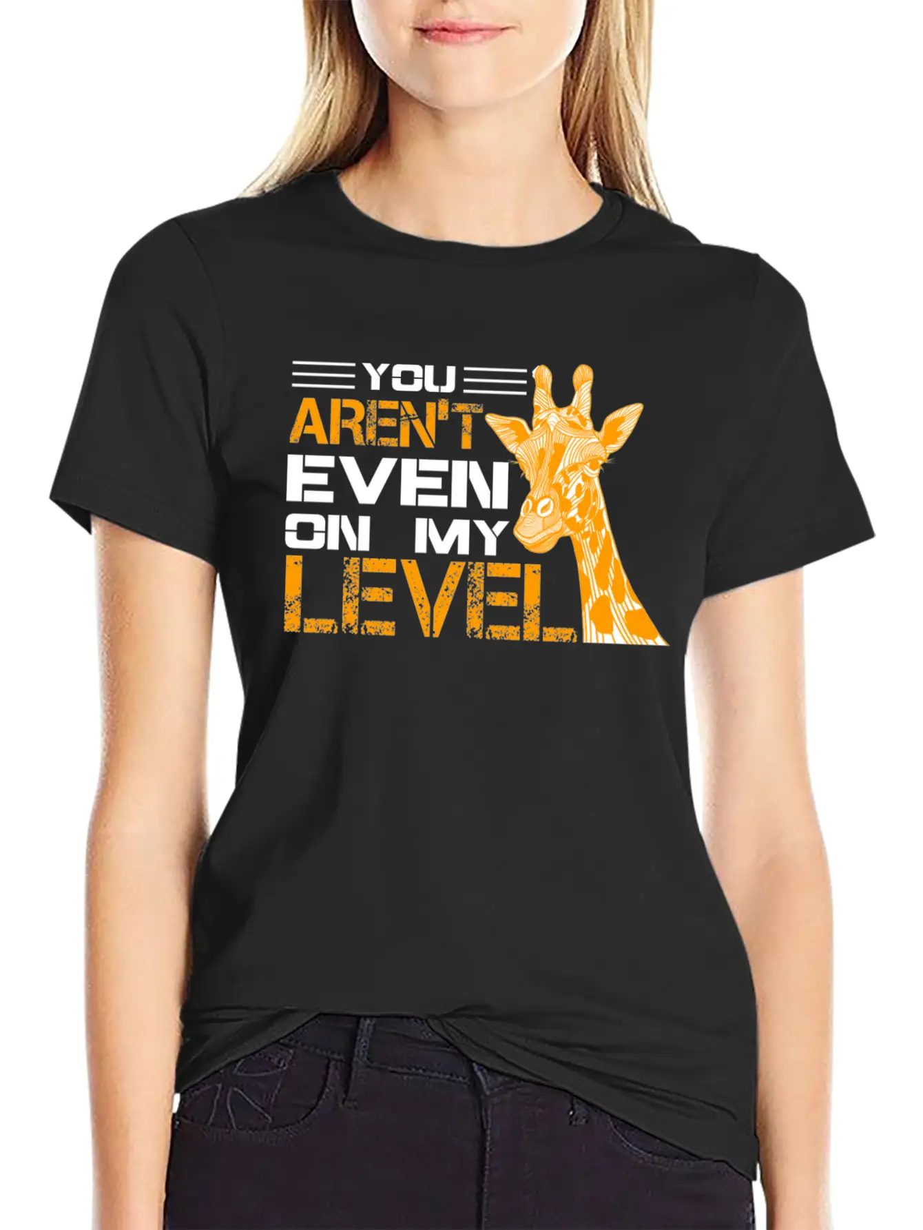 Giraffe Shirt Unisex Casual T-Shirt – Clean Design For Daily Comfort