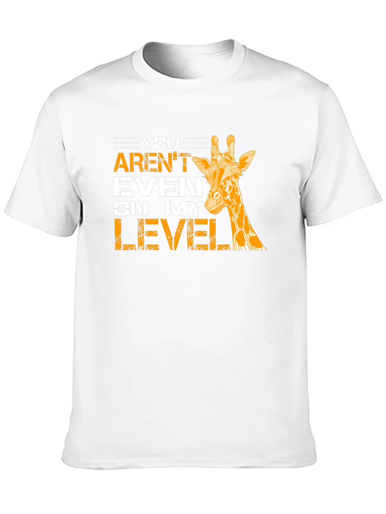 Giraffe Shirt Unisex Casual T-Shirt – Clean Design For Daily Comfort