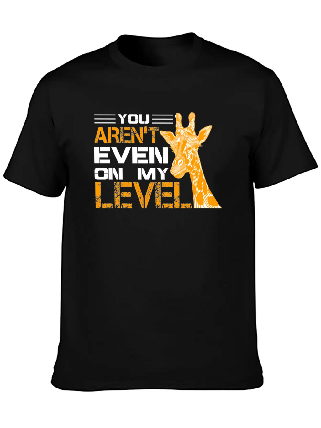 Giraffe Shirt Unisex Casual T-Shirt – Clean Design For Daily Comfort