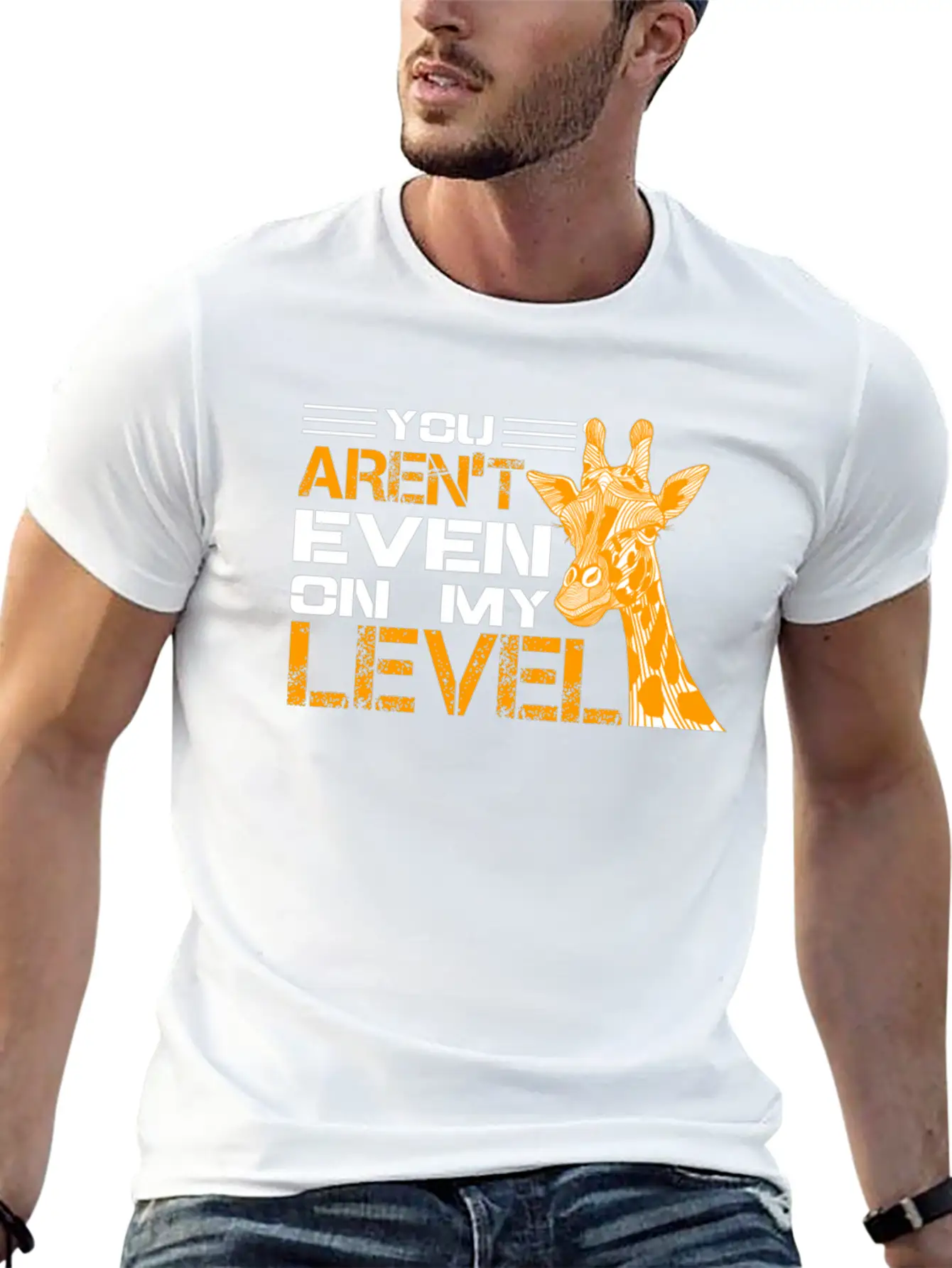 Giraffe Shirt Unisex Casual T-Shirt – Clean Design For Daily Comfort