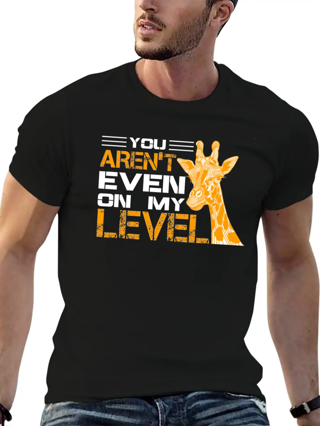 Giraffe Shirt Unisex Casual T-Shirt – Clean Design For Daily Comfort