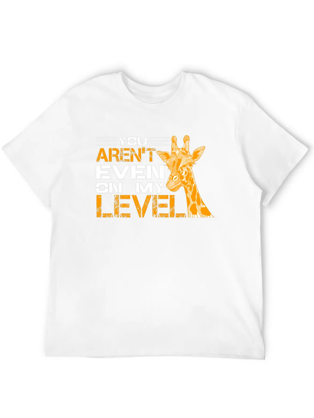 Giraffe Shirt Unisex Casual T-Shirt – Clean Design For Daily Comfort