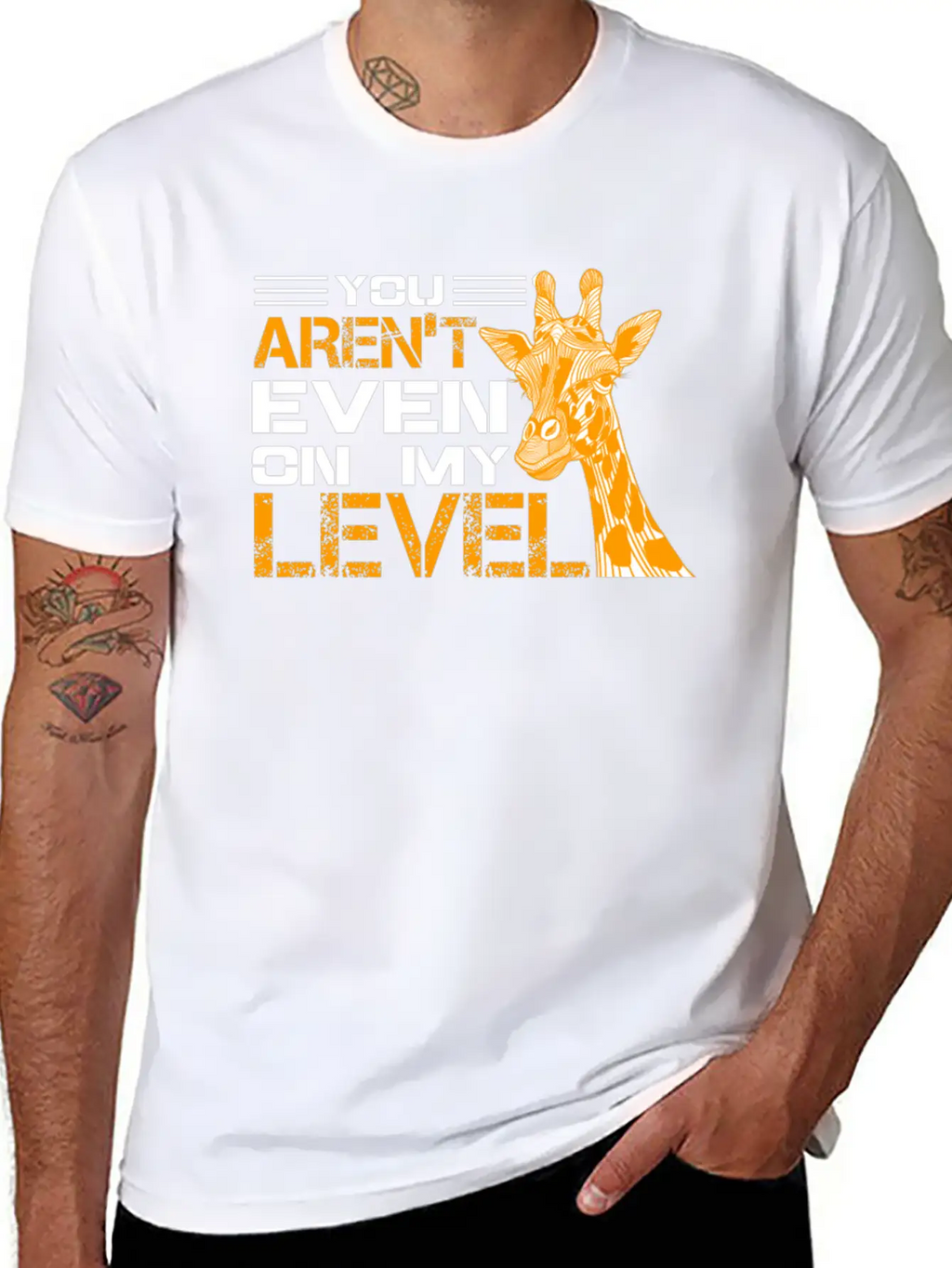 Giraffe Shirt Unisex Casual T-Shirt – Clean Design For Daily Comfort