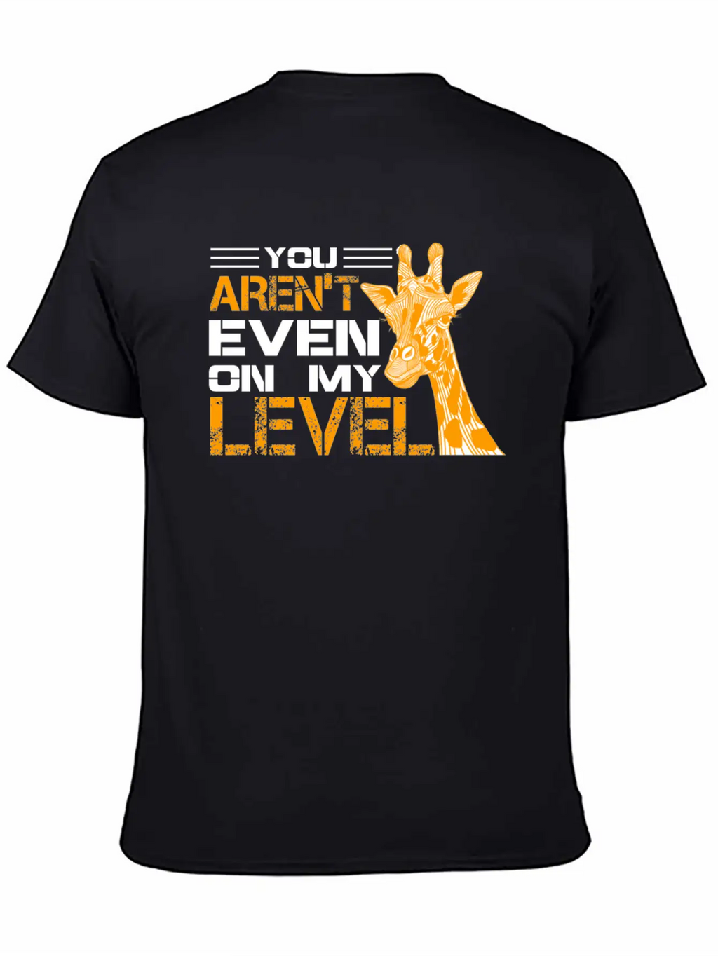 Giraffe Shirt Unisex Casual T-Shirt – Clean Design For Daily Comfort