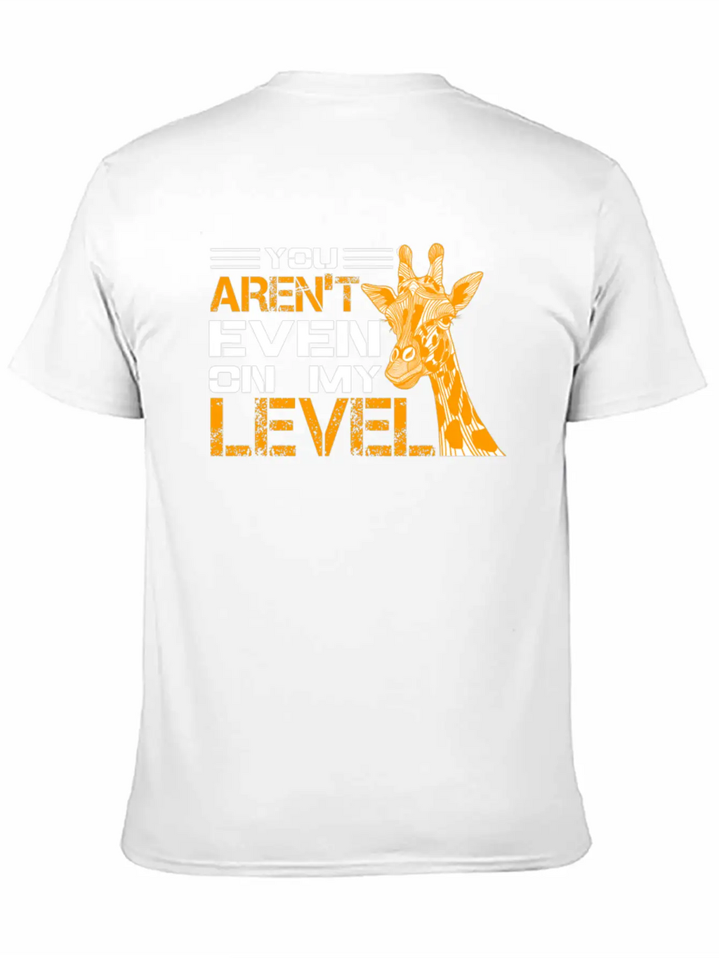 Giraffe Shirt Unisex Casual T-Shirt – Clean Design For Daily Comfort